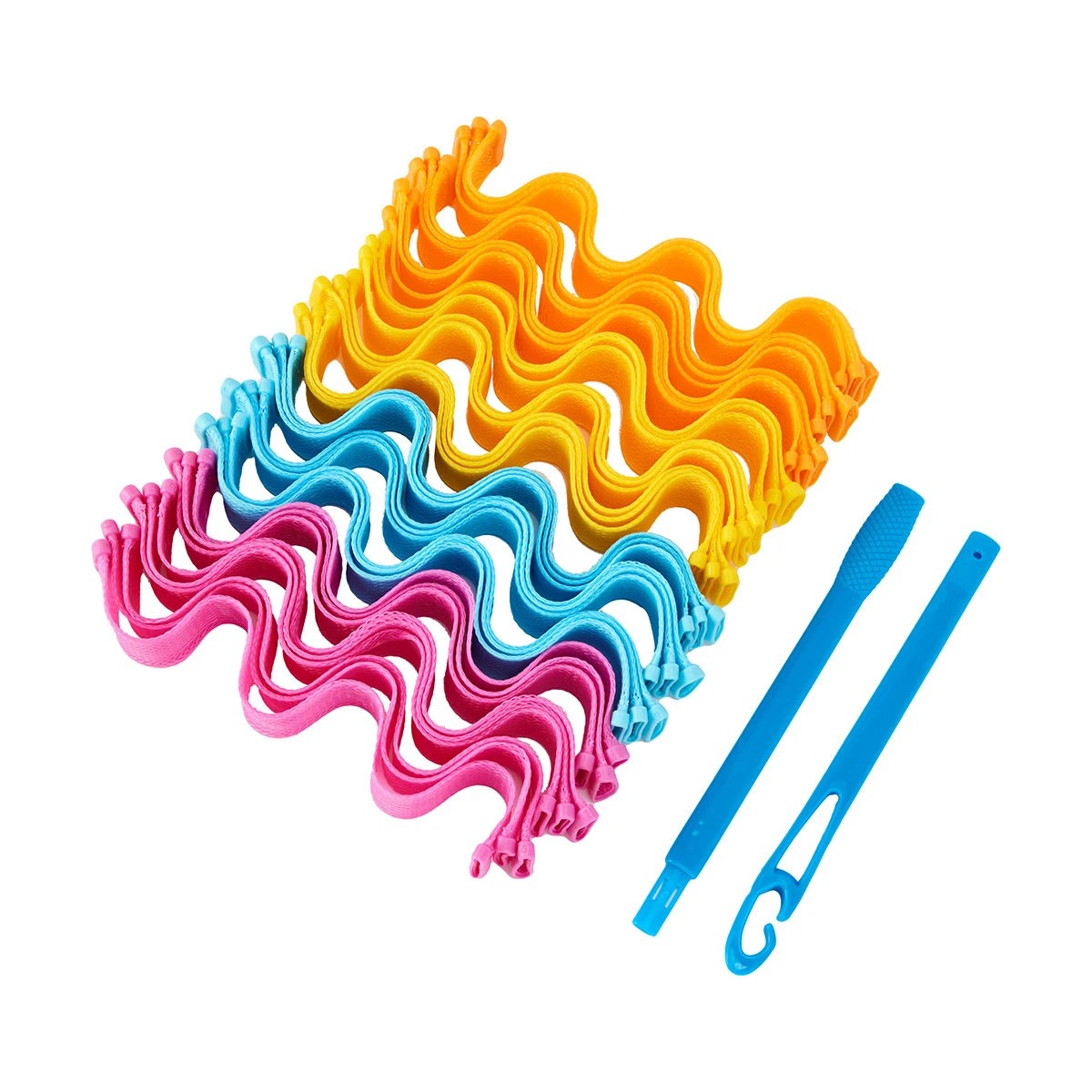 2 OXX Haircare 36 Piece Heatless Wave Curlers, 2 of 9