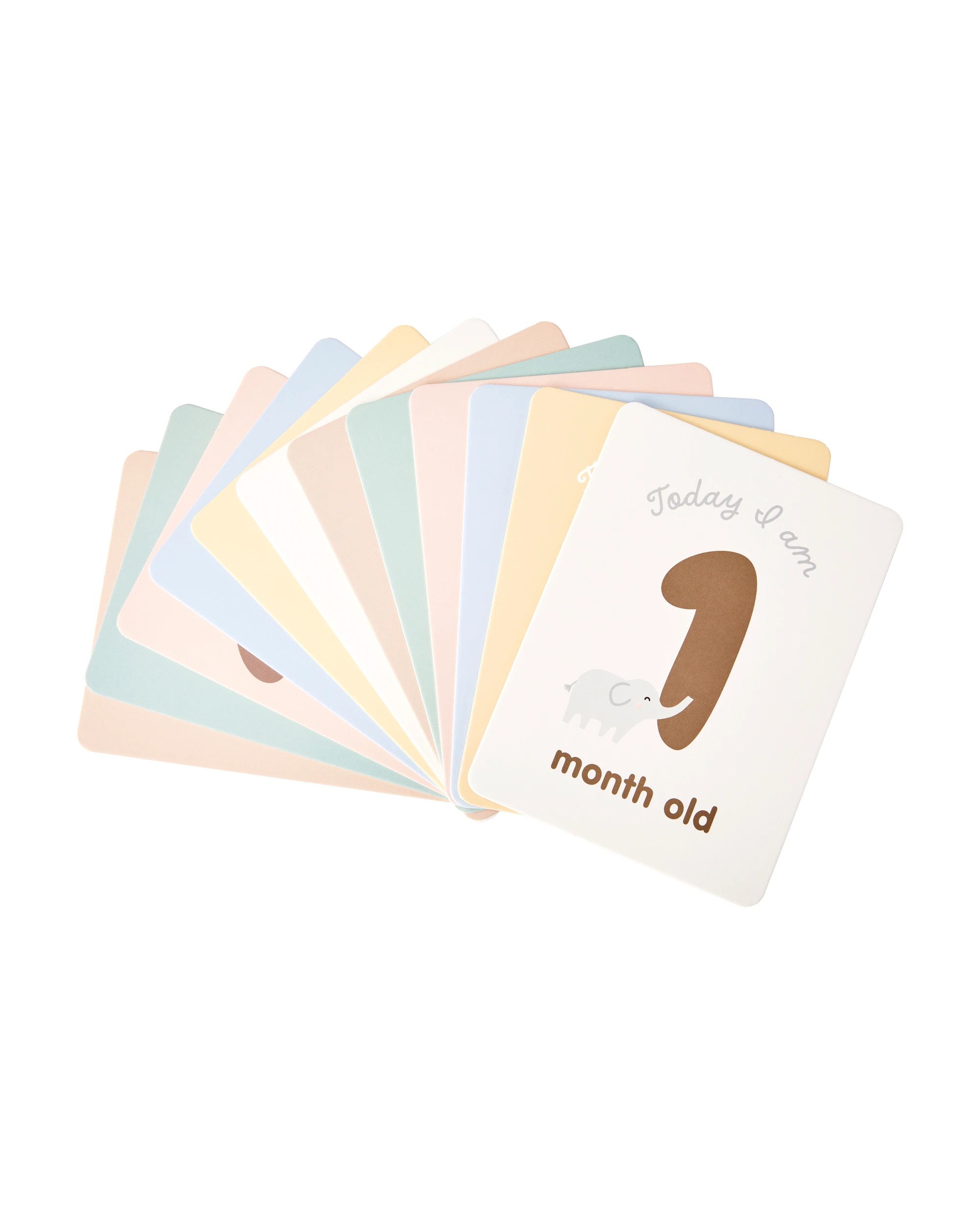 3 12 Piece Milestone Cards, 3 of 4