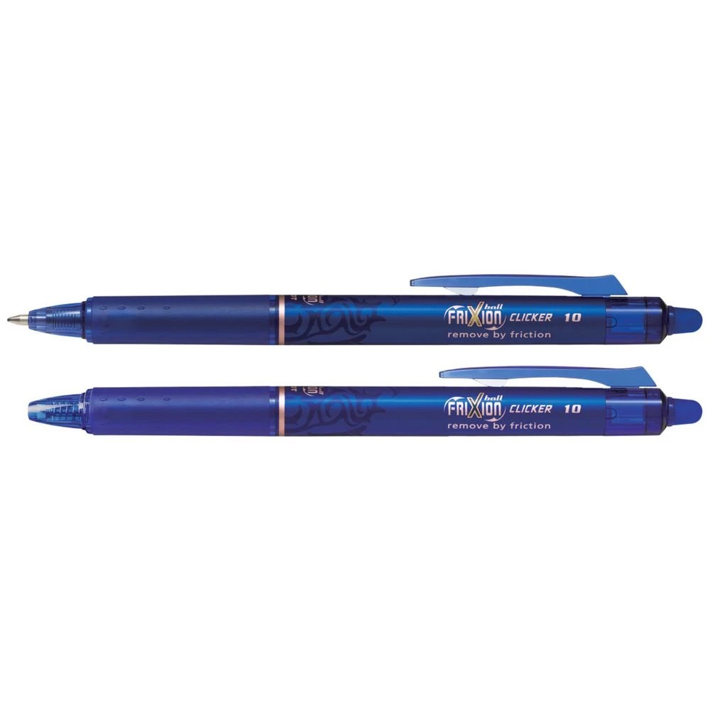 4 PILOT FriXion Clicker Erasable Gel Pen 1mm Blue 2 Pack, 4 of 7