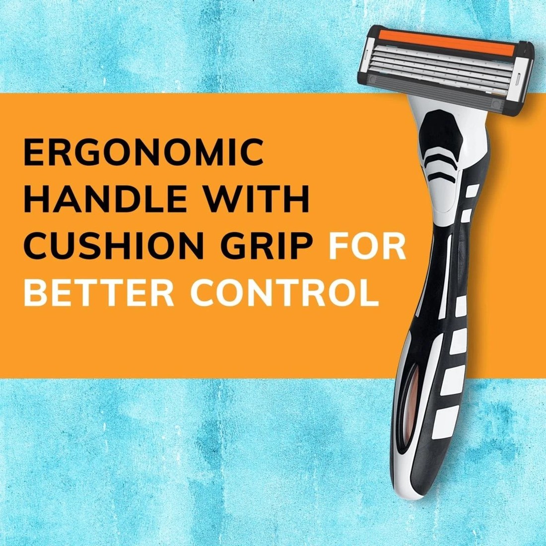 4 BIC Flex 5 Hybrid Men's 5-Blade Disposable Razor Shaving Kit - Blue, 4 of 9