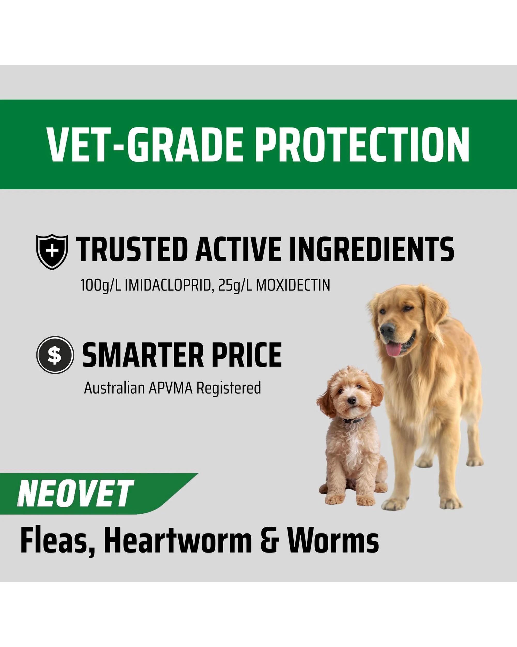 3 Neovet for Puppies and Small Dogs Up To 4 Kg GREEN 3 Pack, 3 of 9