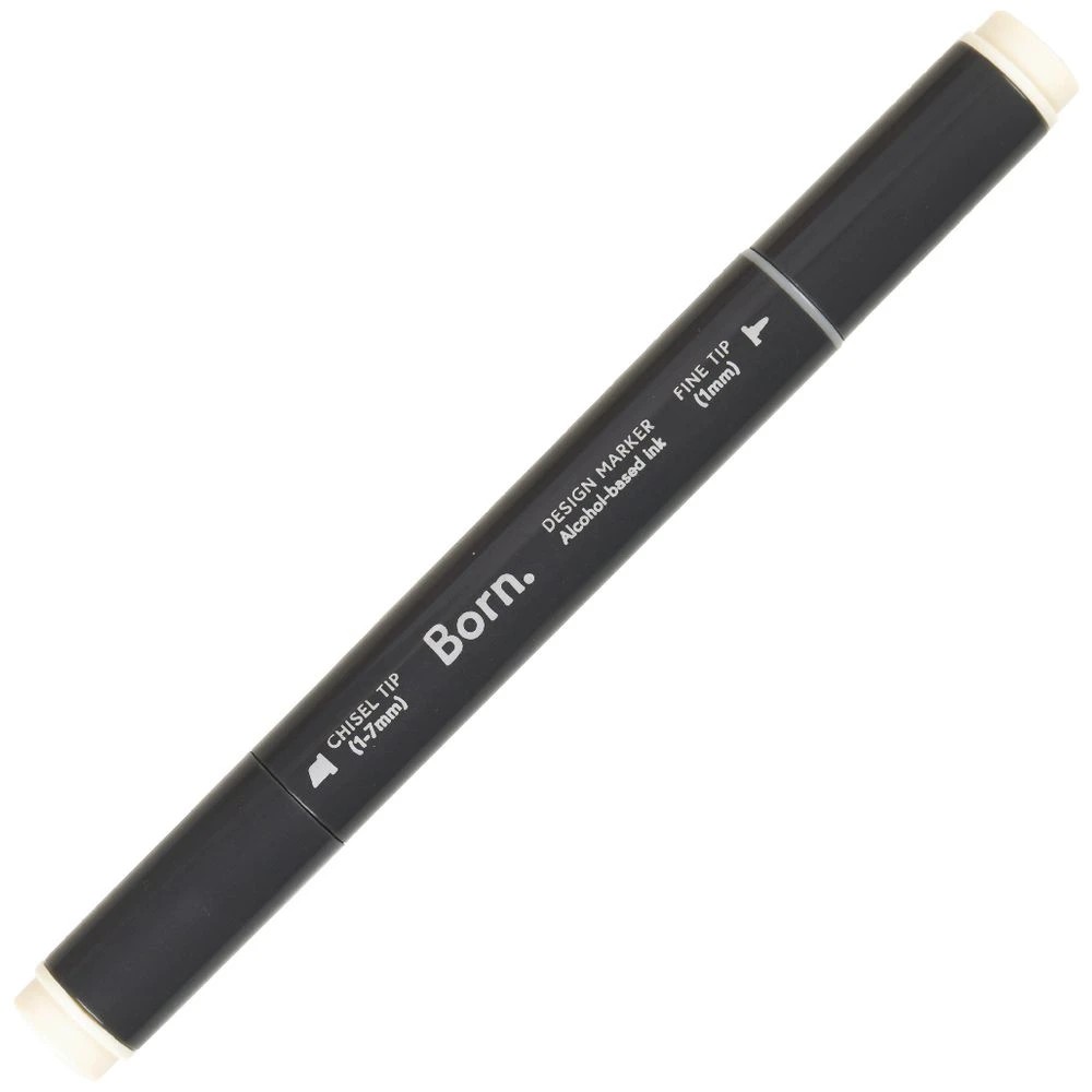 4 Born Professional Dual-Tip Artist Marker Pale Cream E293, 4 of 4