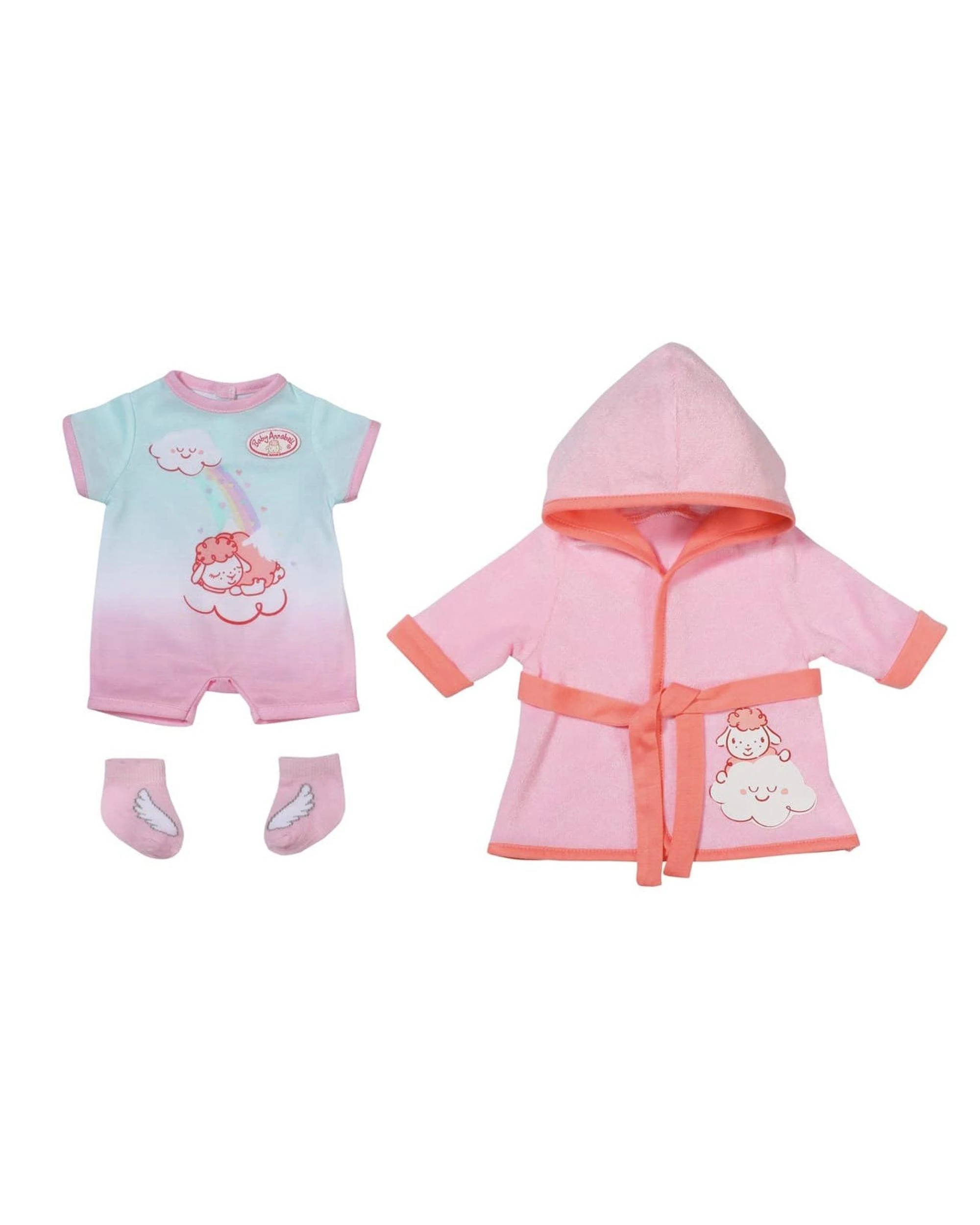 1 Baby Annabell 43cm Deluxe Bathtime Clothing Set, 1 of 8