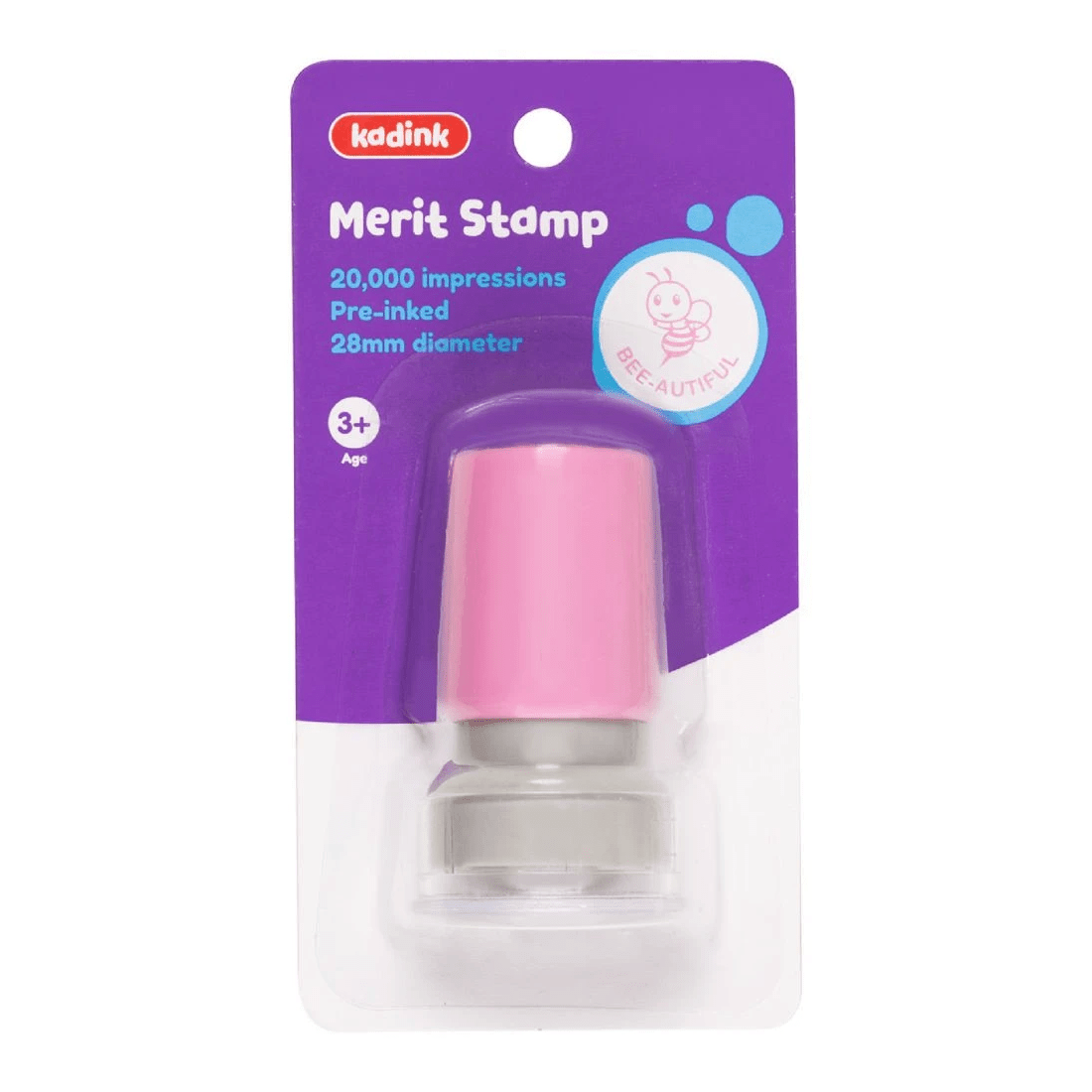 1 Kadink Merit Stamp Pink Bee-autiful, 1 of 3