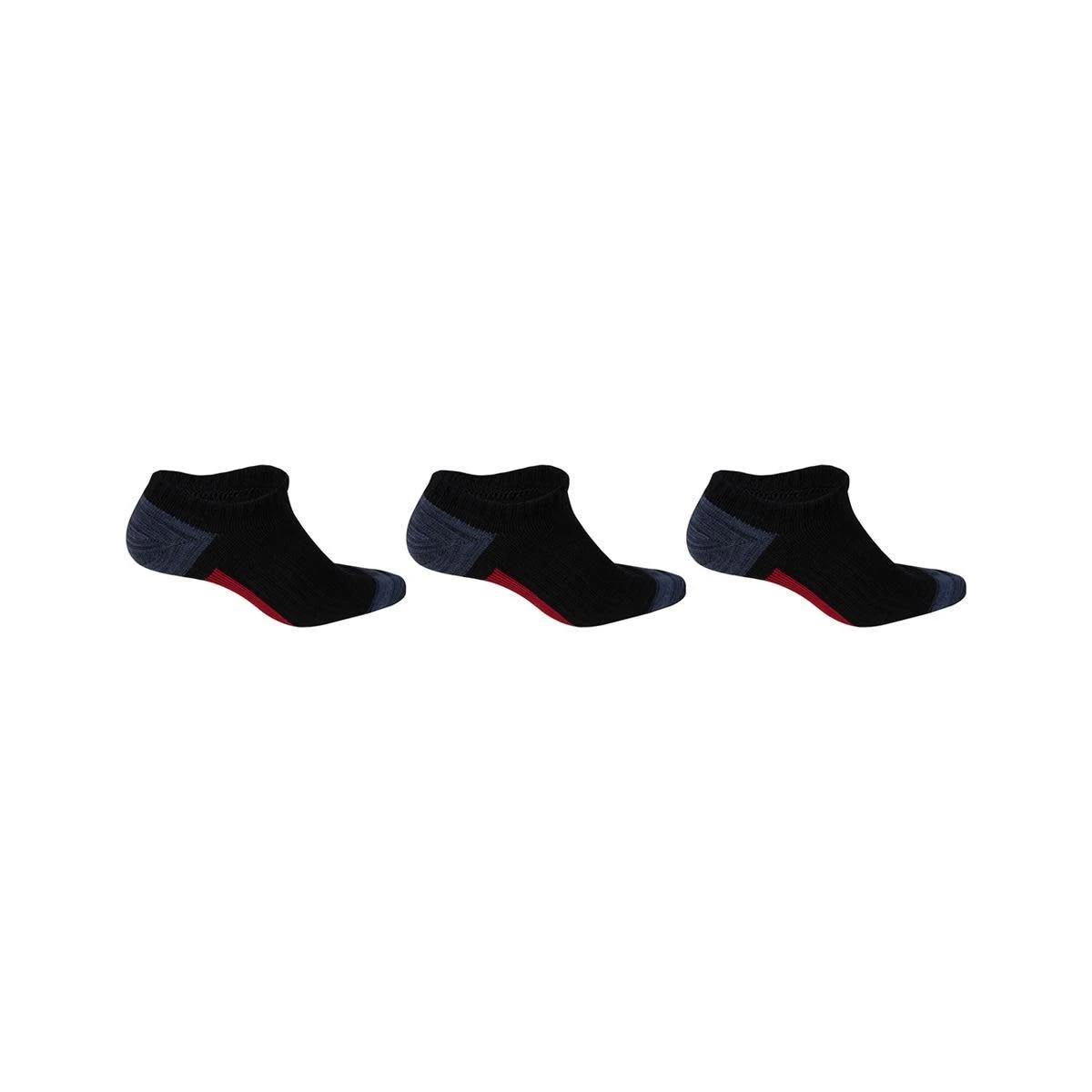 2 3 Pack No Show Performance Socks Black, 2 of 3