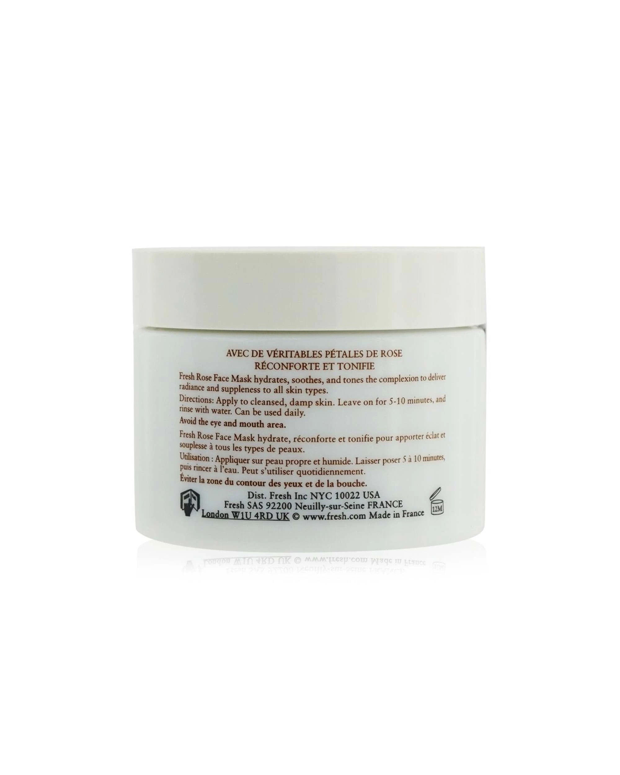 3 Fresh Rose Face Mask 100ml/3.5oz, 3 of 3
