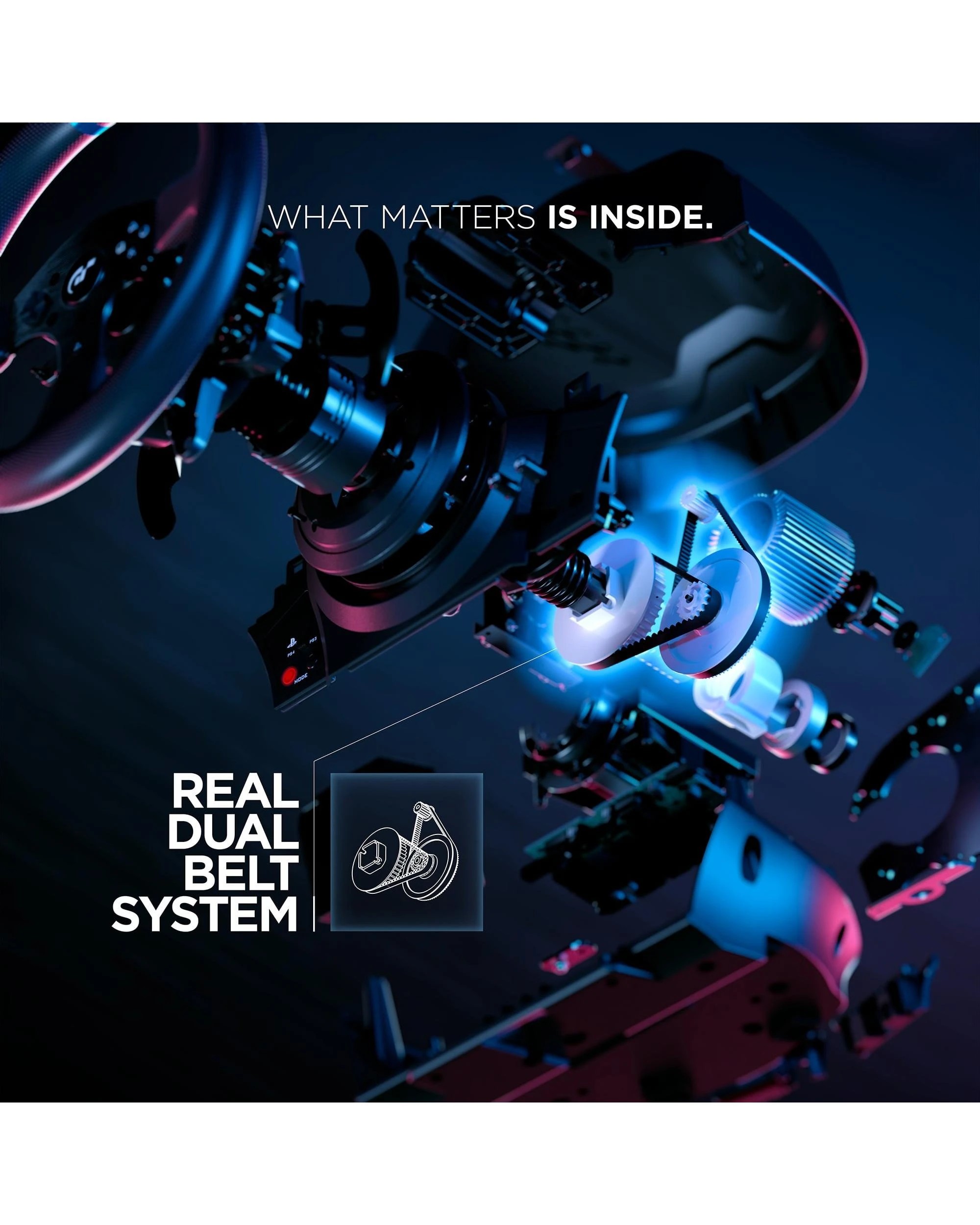 8 Thrustmaster T300 RS GT Edition Racing Wheel for PS5, PS4, PC - Black, 8 of 10