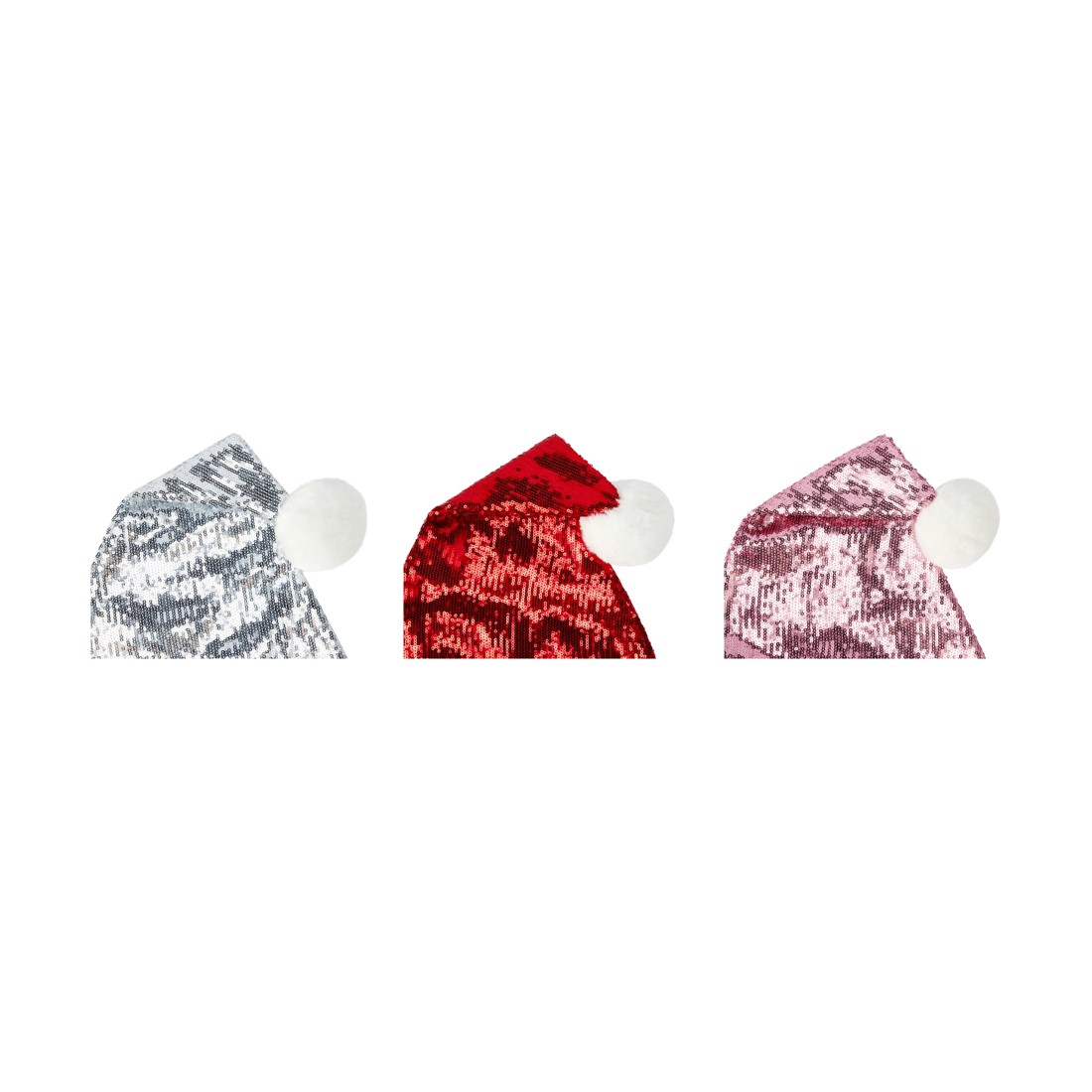 2 Sequin Santa Hat - Assorted, 2 of 4