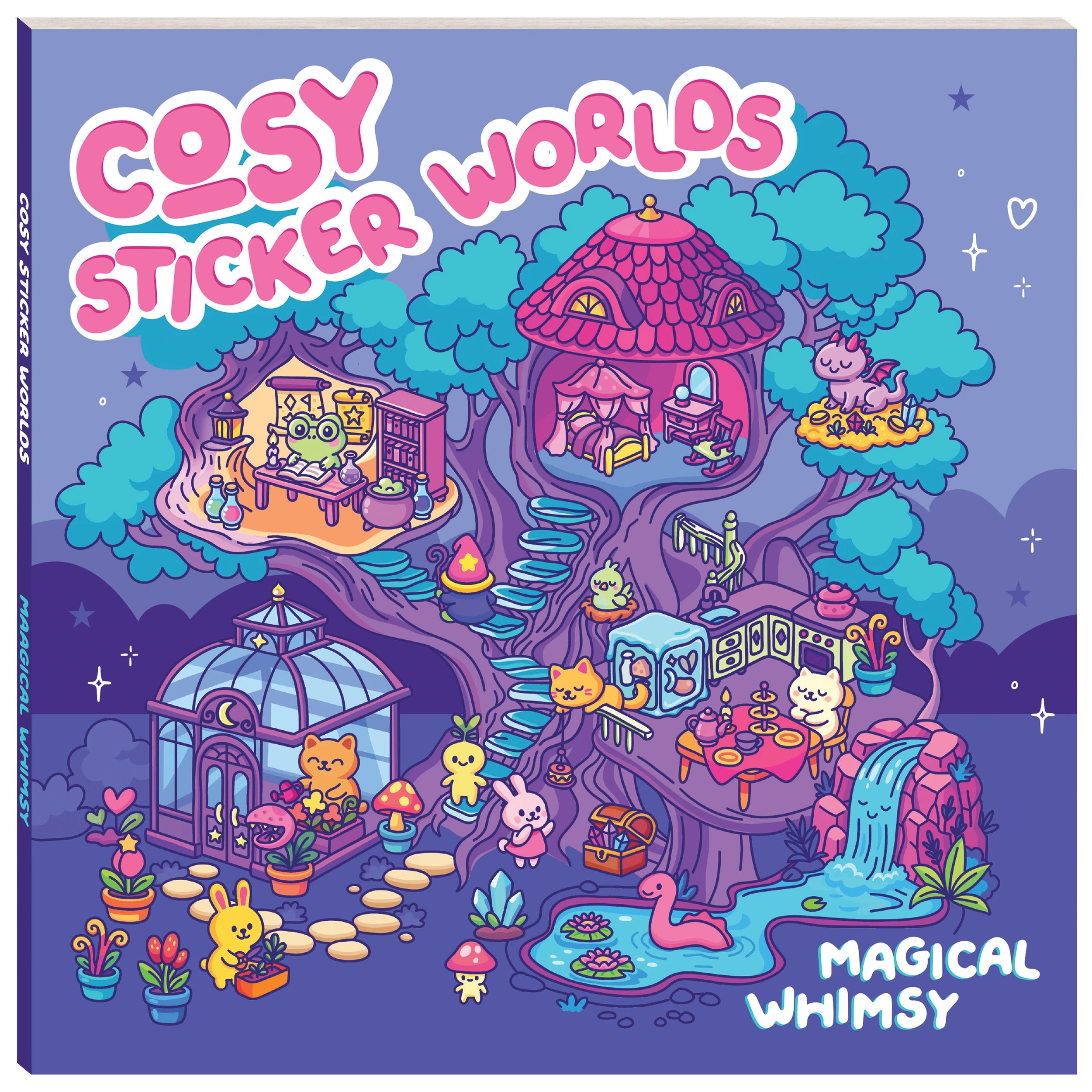 1 Cosy Sticker Worlds Magical Whimsy Book, 1 of 7