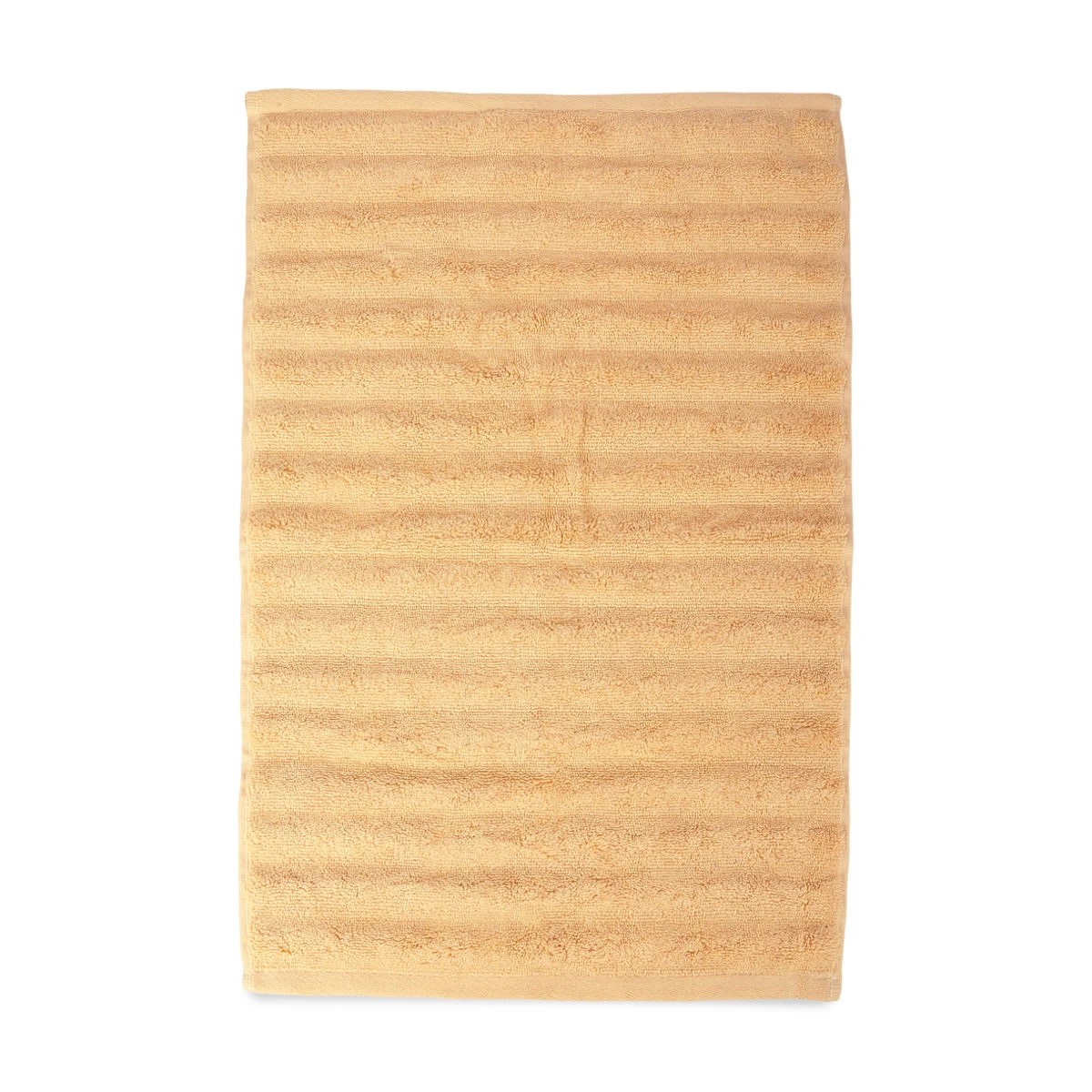 3 Thick Ribbed Australian Cotton Hand Towel - Wheat, 3 of 5