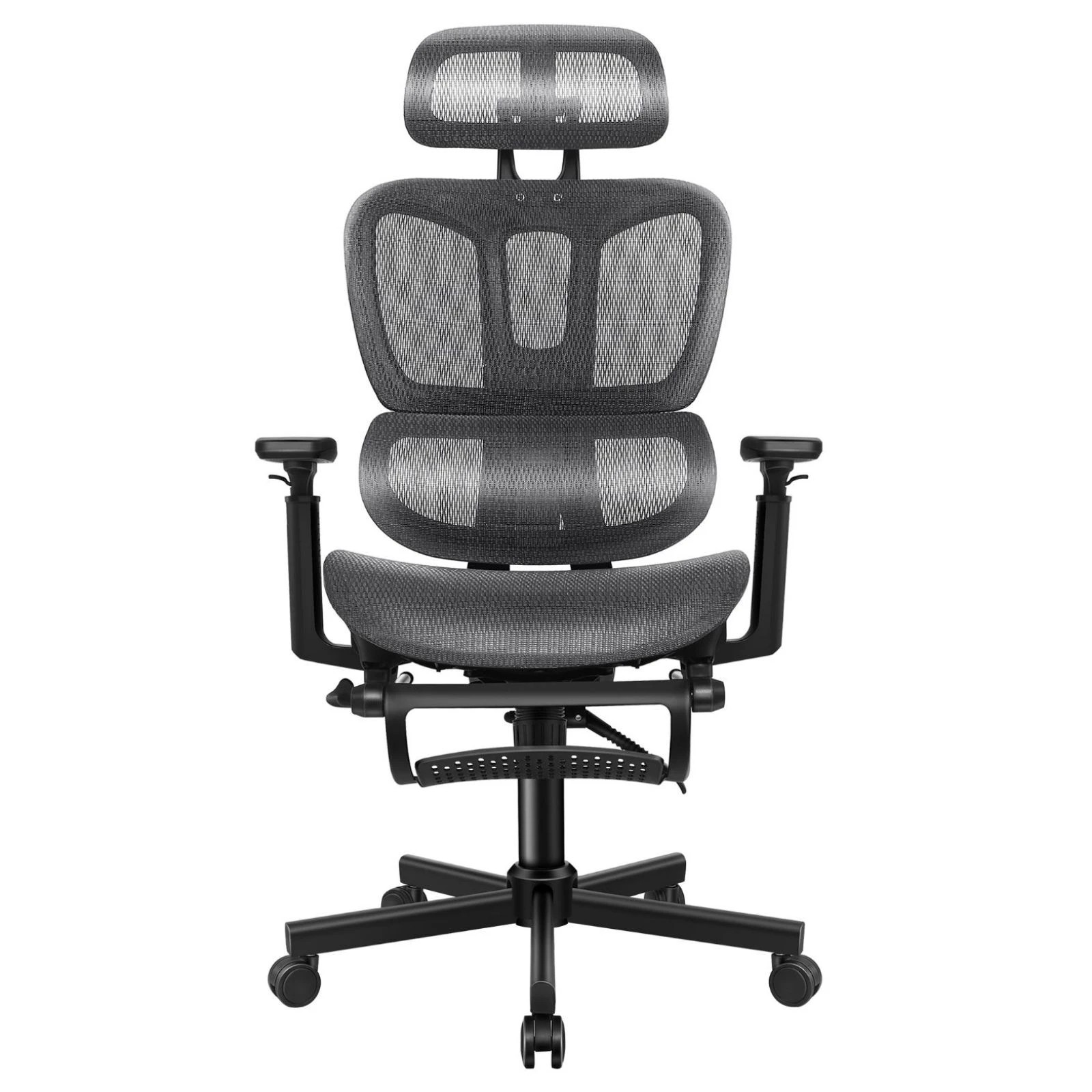6 Alfordson Ergonomic Office Chair Mesh Executive Seat Work Computer Gaming - Grey, 6 of 10