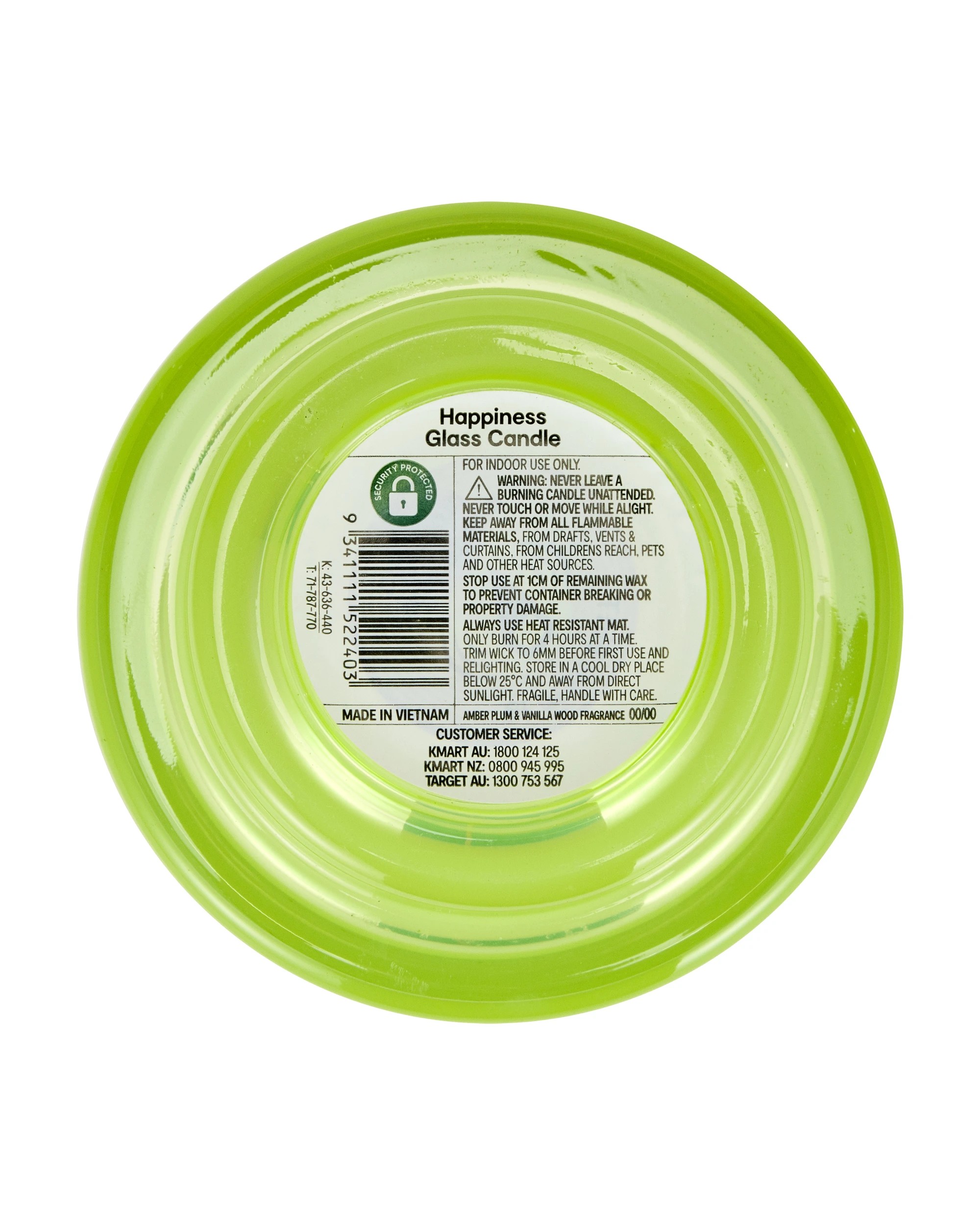 6 Happiness Glass Candle, 6 of 6