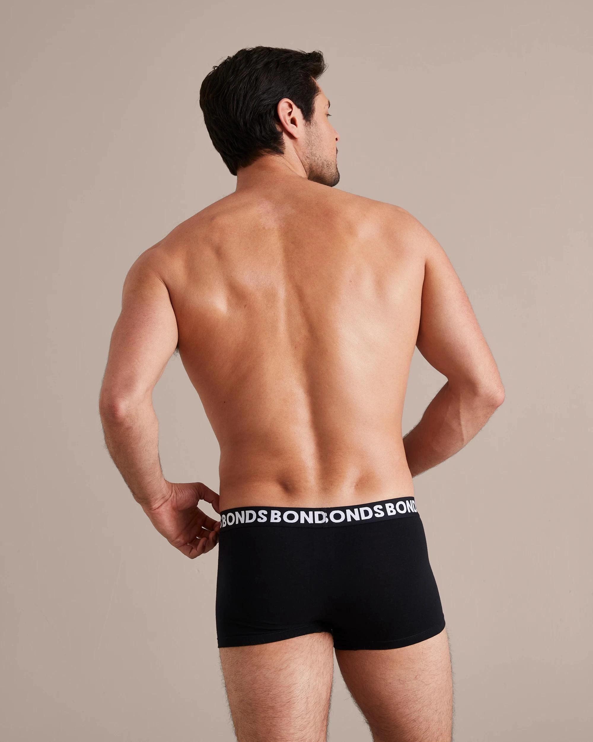 4 Bonds 3 Pack Everyday Trunks BLACK, 4 of 10