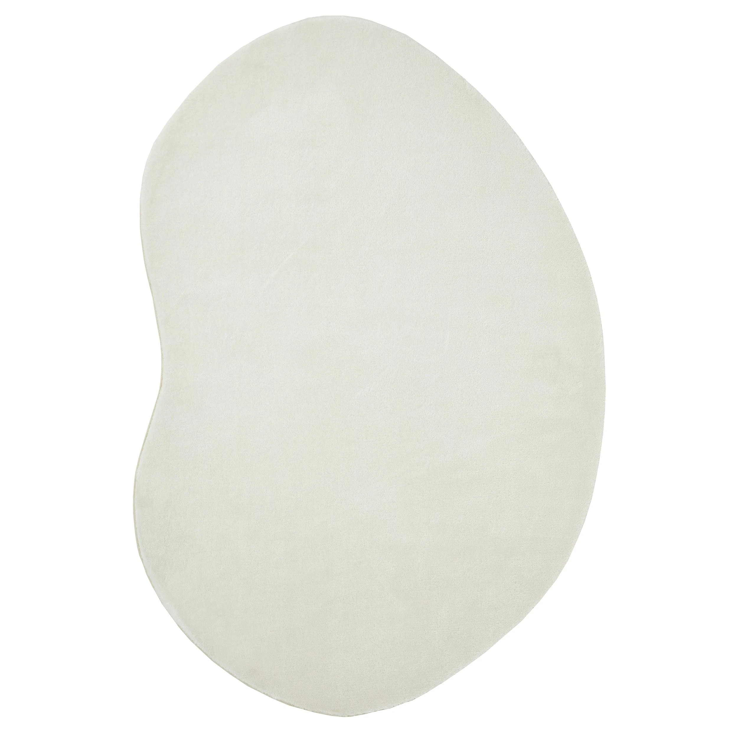 1 Common Ground Rugs Gelato  Washable 160x100cm Shaped - Small Rug - White, 1 of 6