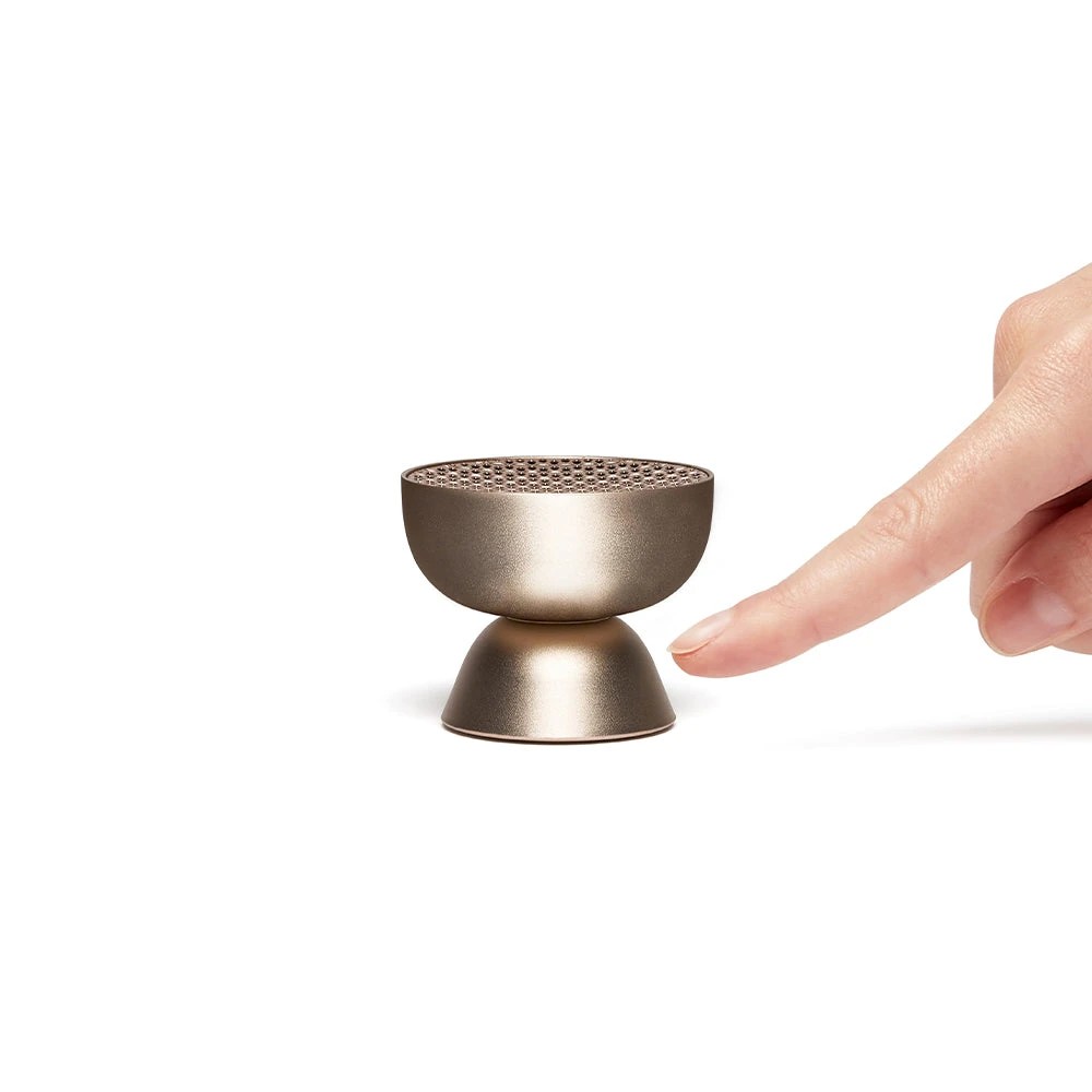 3 Lexon Tamo Infinitely Pairable Bluetooth Speaker - Gold, 3 of 5