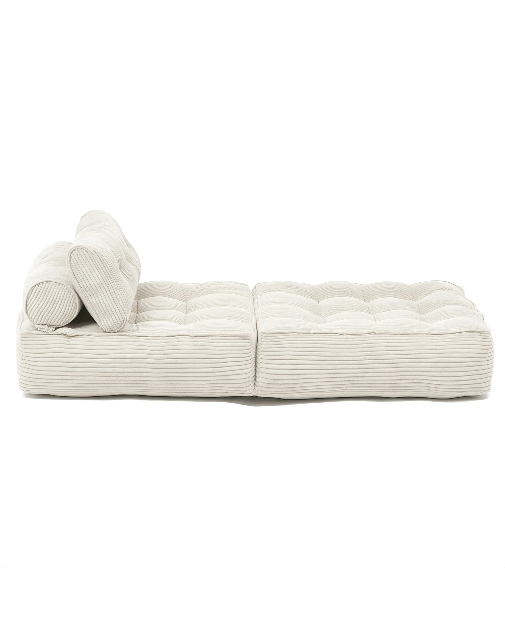 7 Advwin 3-in-1 Floor Folding Sofa Bed Convertible Sleeper Chair w/ Pillow Single Corduroy Lazy Sofa Couch Mattress, 7 of 8