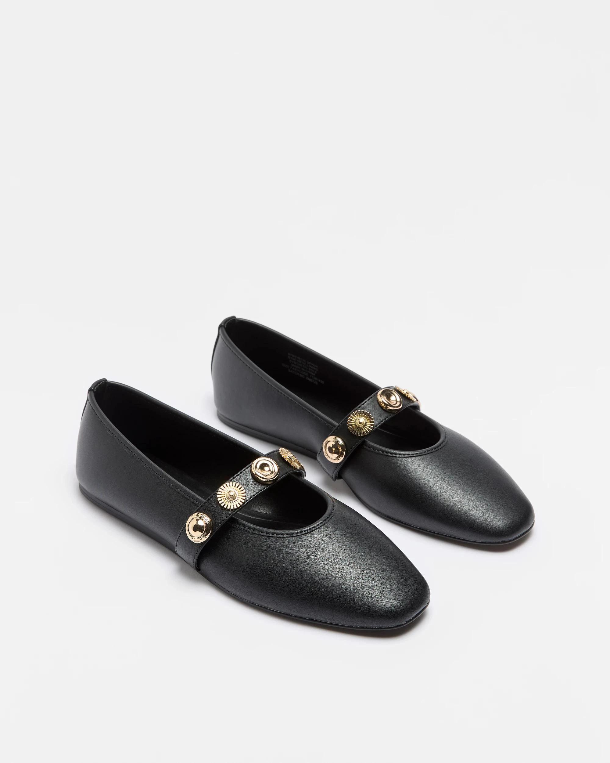 3 Target Womens Strap Ballet Flat - Kelly BLACK, 3 of 3