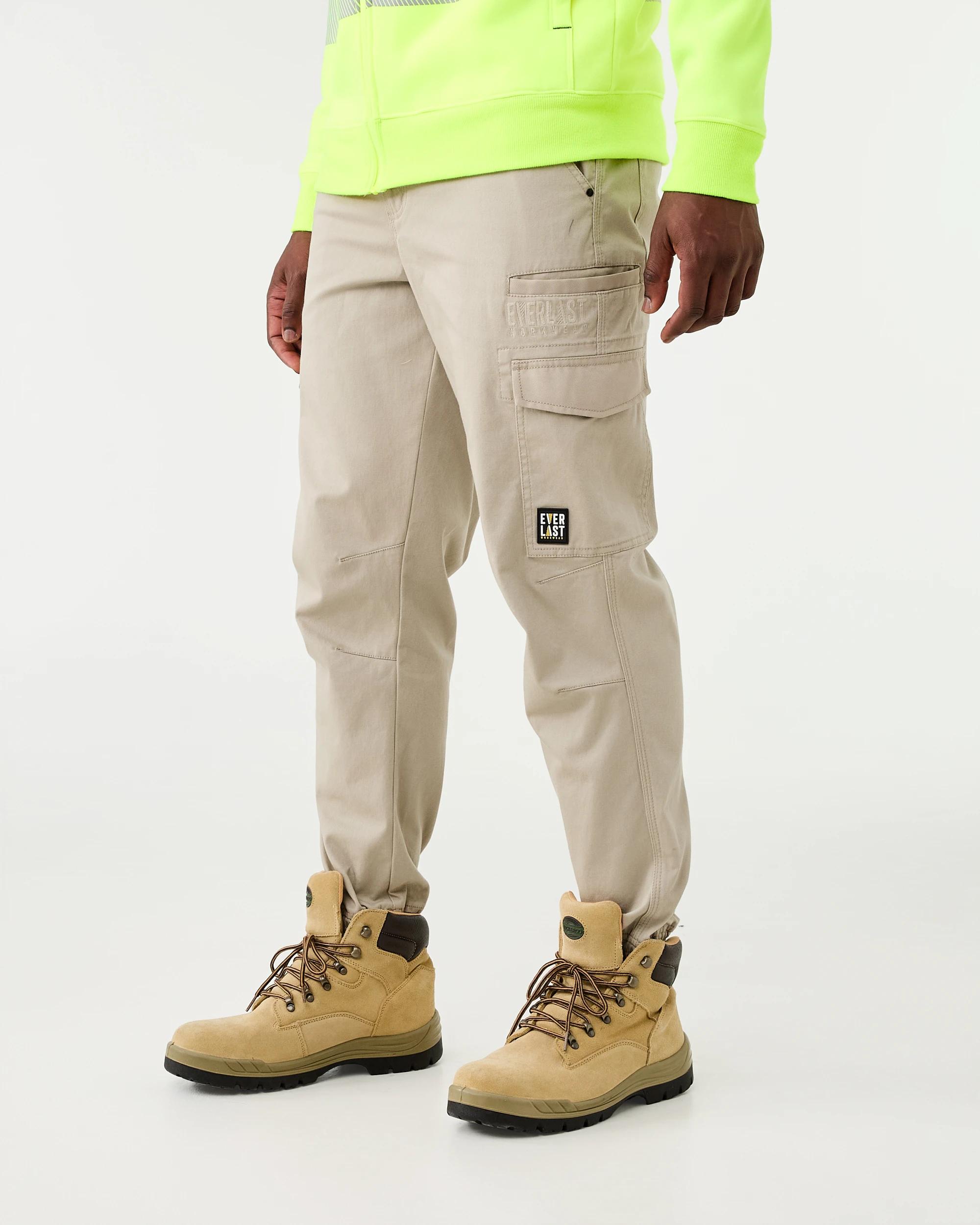 2 Everlast Work Canvas Joggers STONE BEIGE, 2 of 8