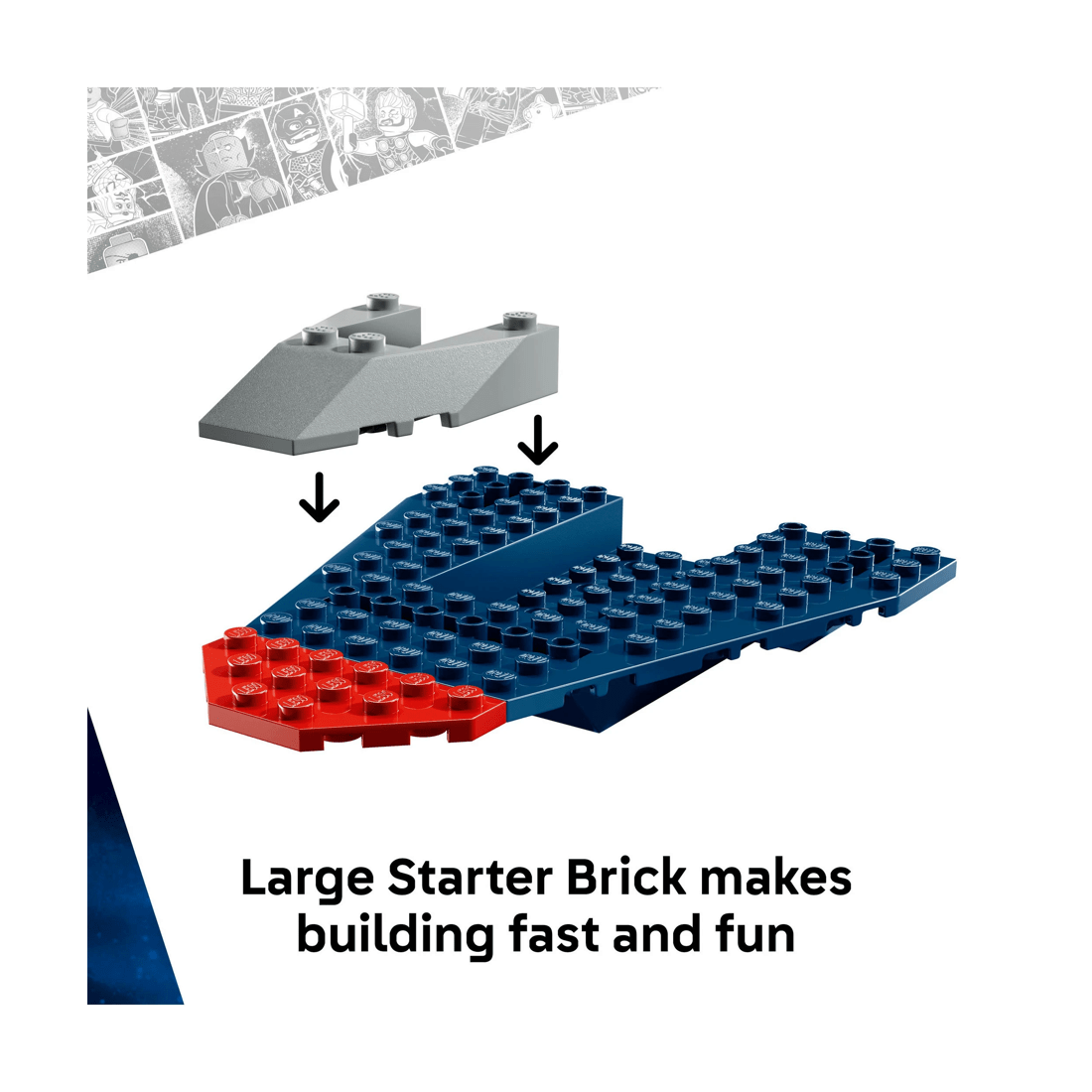 4 LEGO Marvel Super Heroes Captain America vs. Thanos 76319, 4 of 10