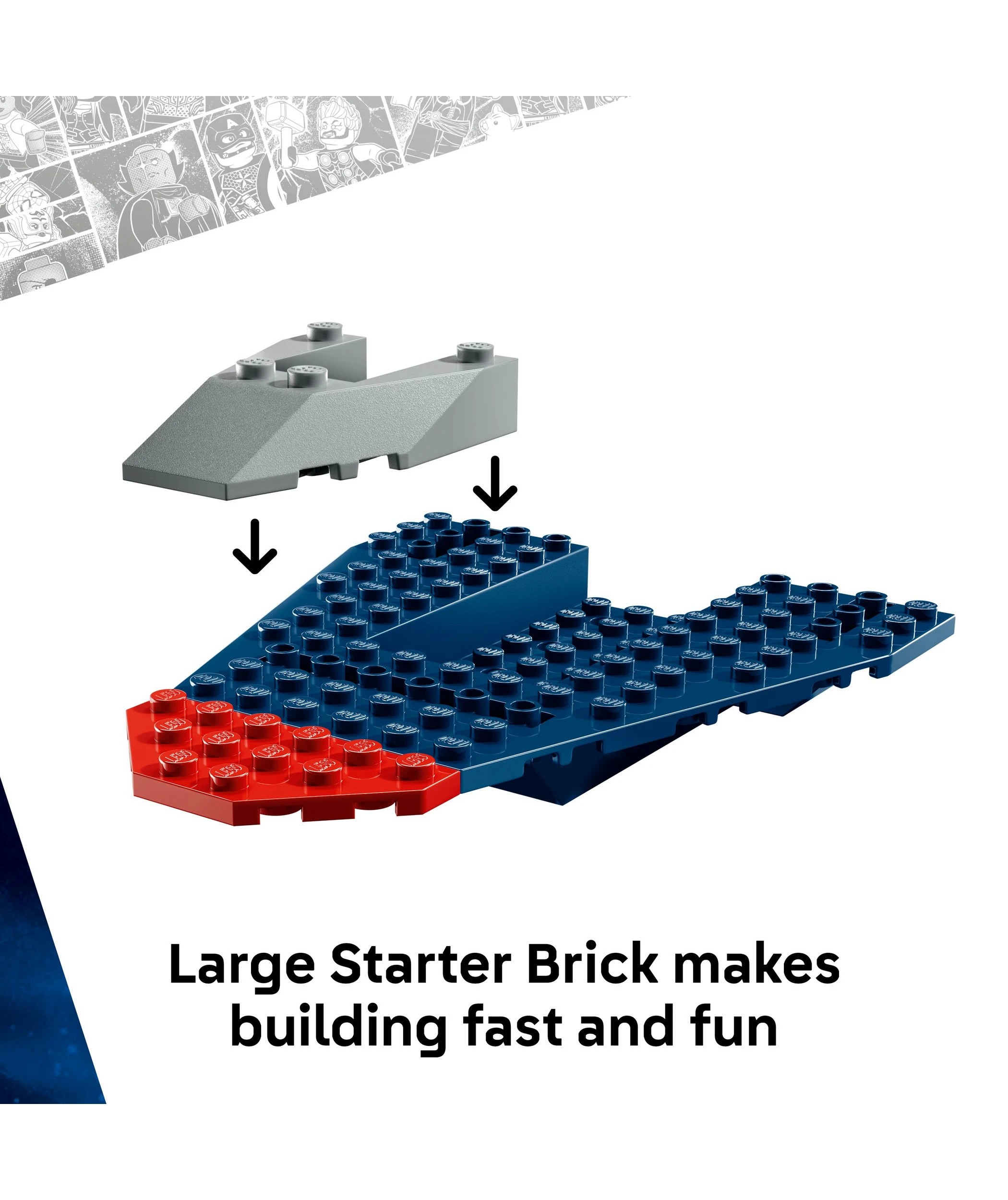 4 LEGO Marvel Super Heroes Captain America vs. Thanos 76319, 4 of 10