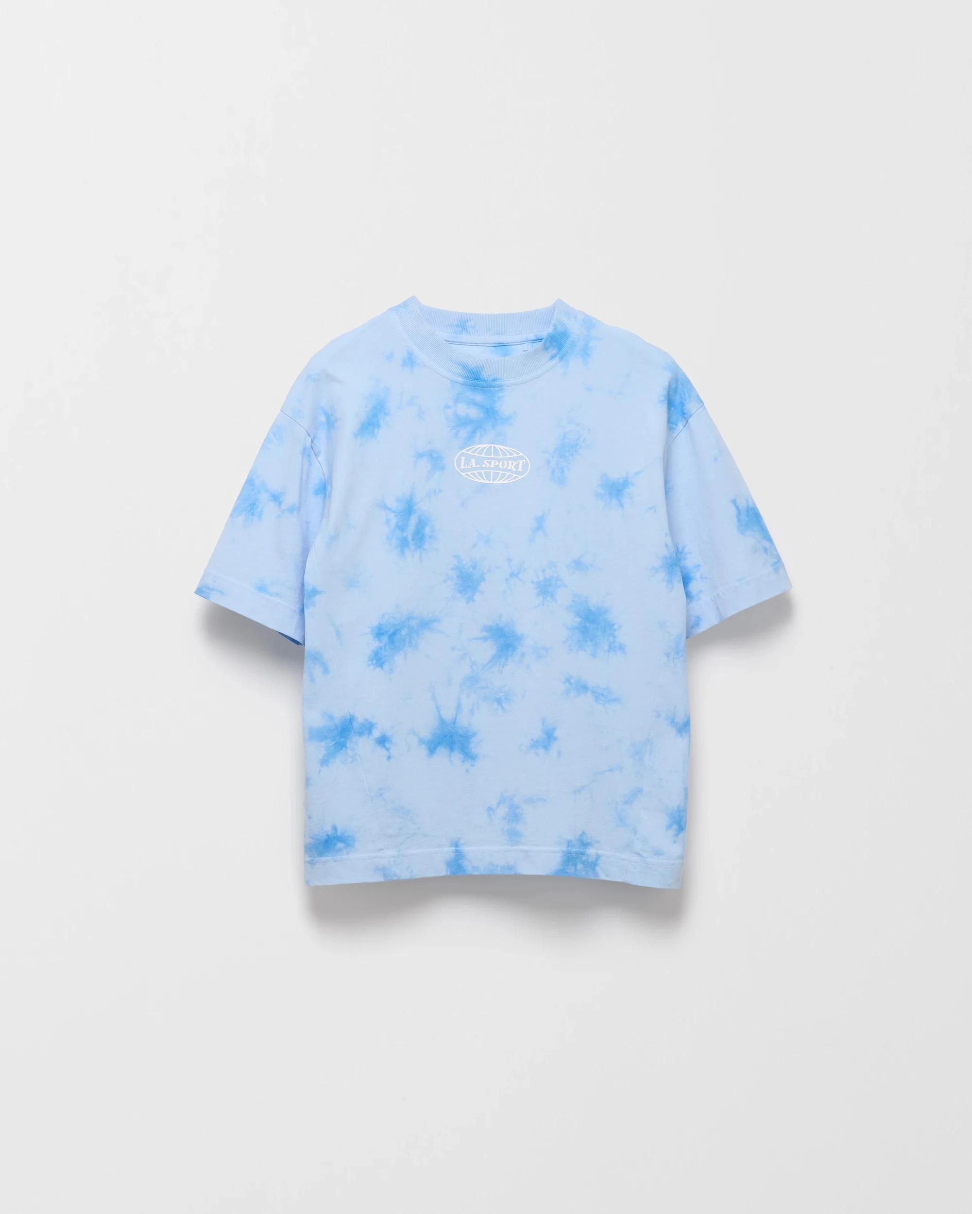 4 Target Australian Cotton Oversized Washed T-Shirt BLUE, 4 of 5