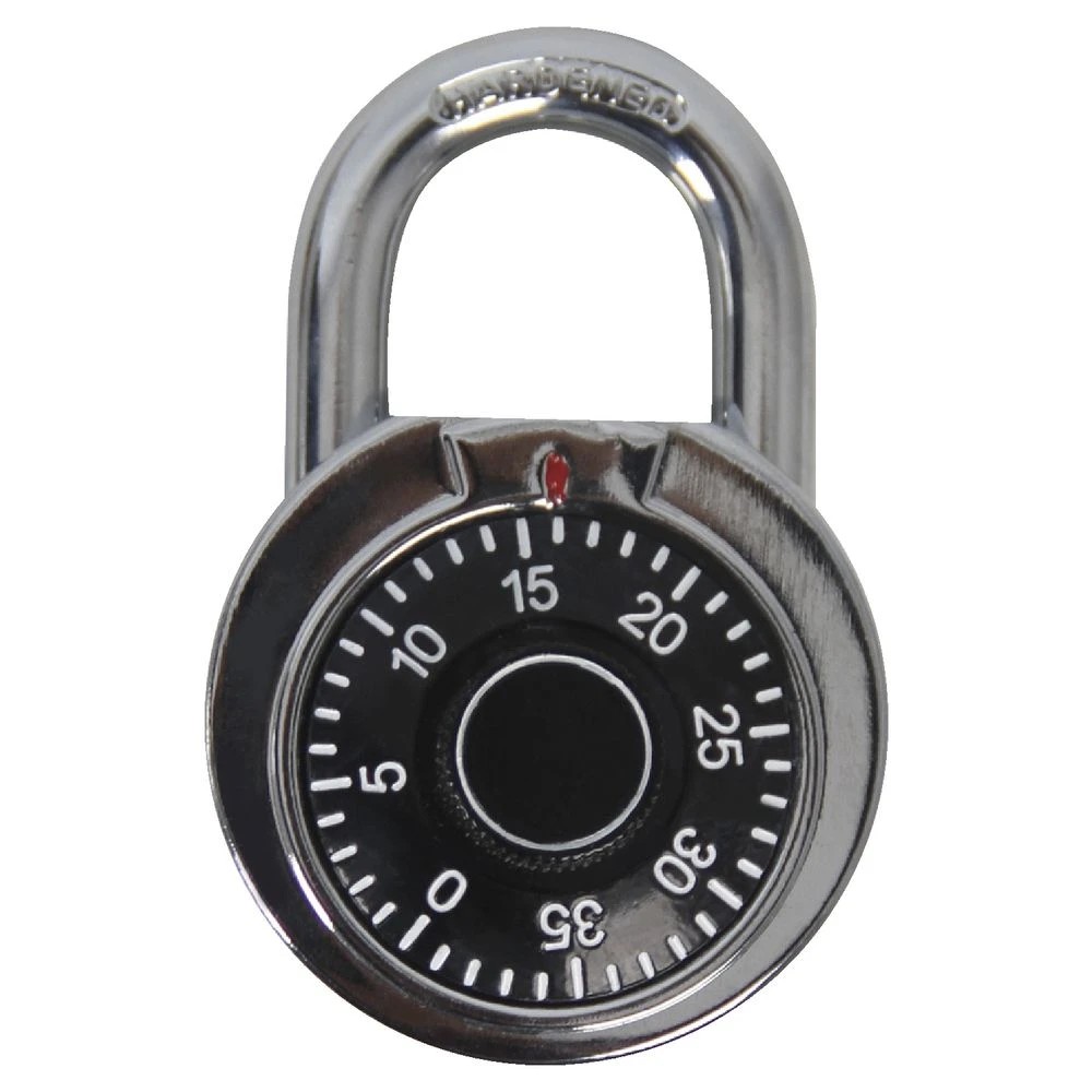 2 J.Burrows Dial Combination Lock Black and Silver, 2 of 2