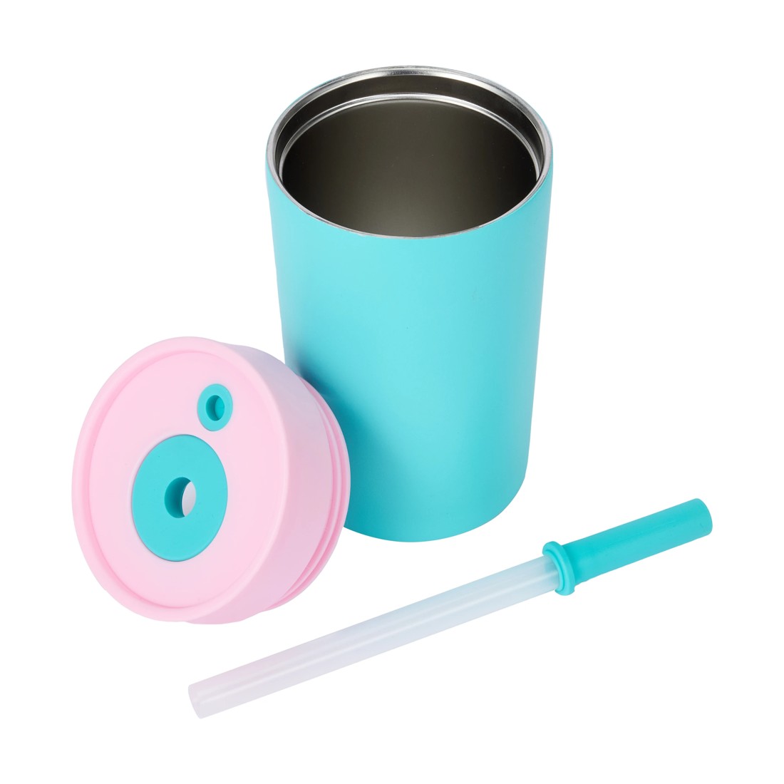 5 400ml Aqua Double Wall Sipper Tumbler, 5 of 7