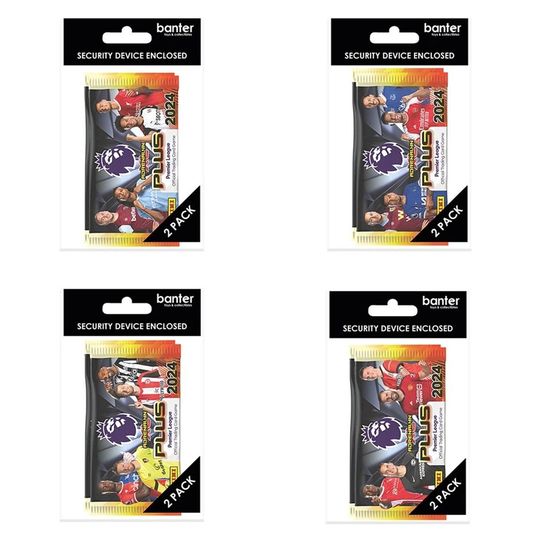 1 2 Pack Panini Premier League Adrenalyn XL Plus 2024 Official Trading Card Game - Assorted, 1 of 5