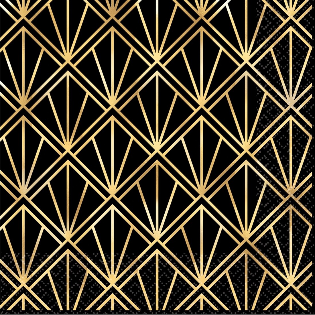 1 Amscan Glitz & Glam Large Napkins / Serviettes (Pack of 16), 1 of 1