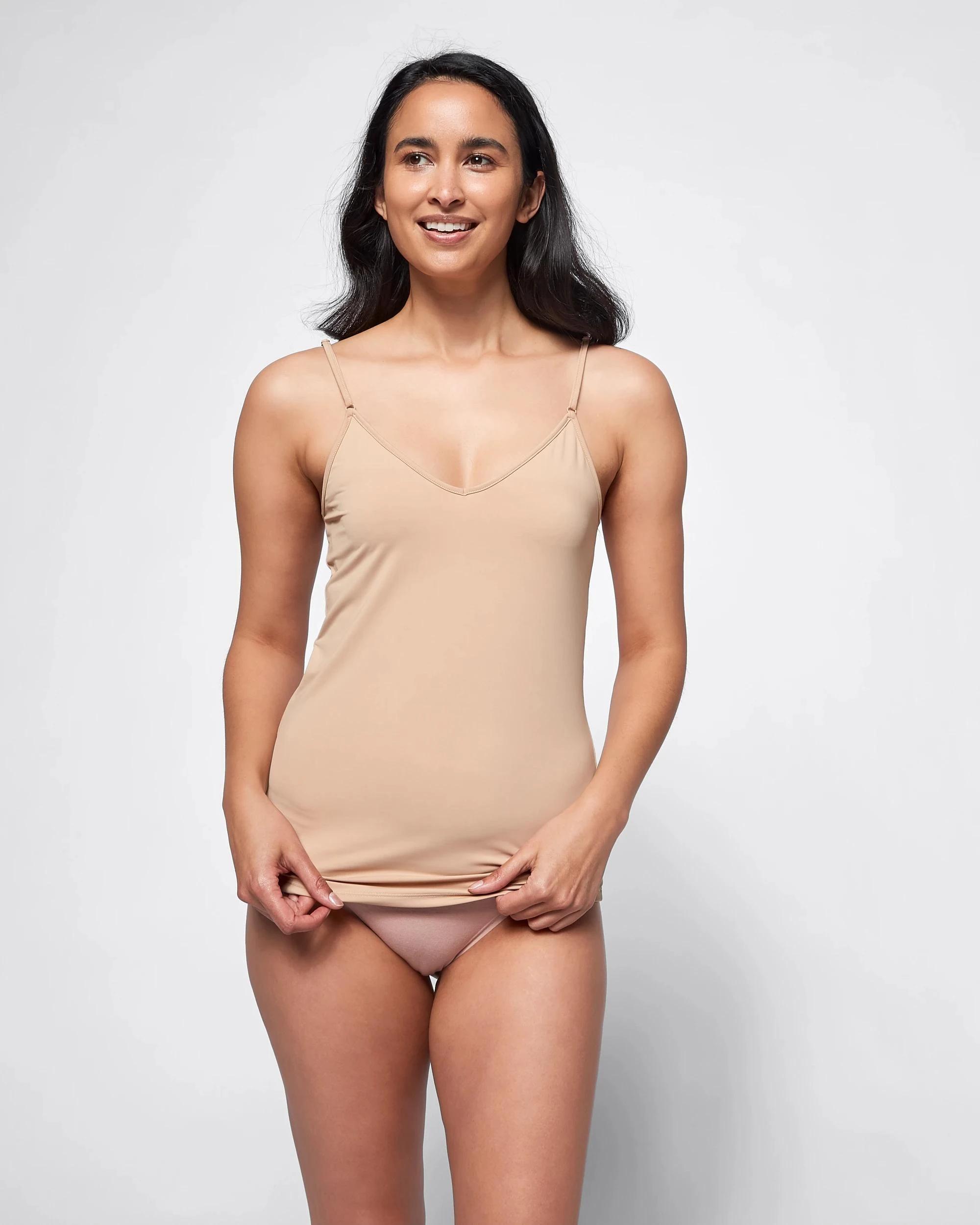 3 Target Microfibre Reversible Camisole; Style: LCA99009 LATTE BROWN, 3 of 8