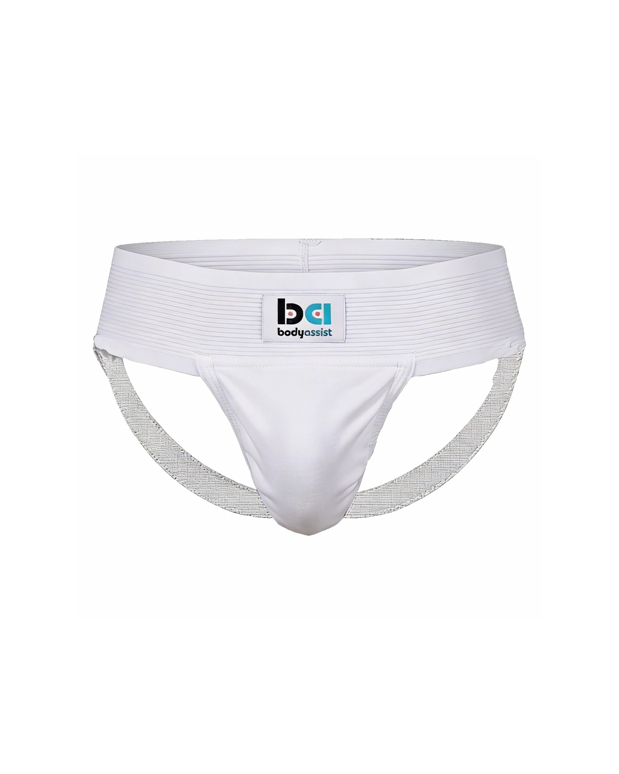 1 Bodyassist Adult Sports Supporter With Moisture-Wicking Pouch Small - White, 1 of 2