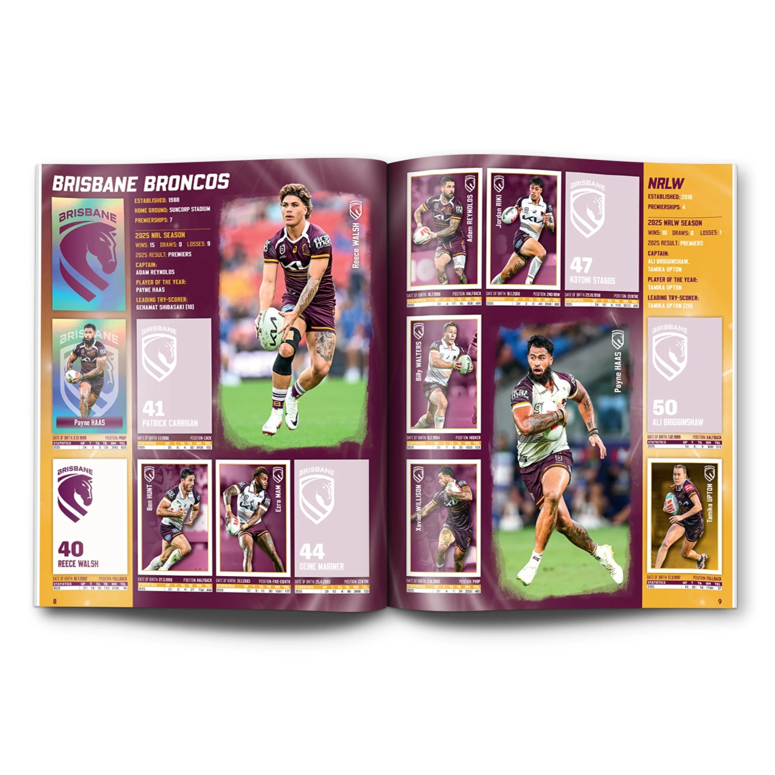 3 2026 Official NRL Footy Stickers Book Bundle - Green, 3 of 5