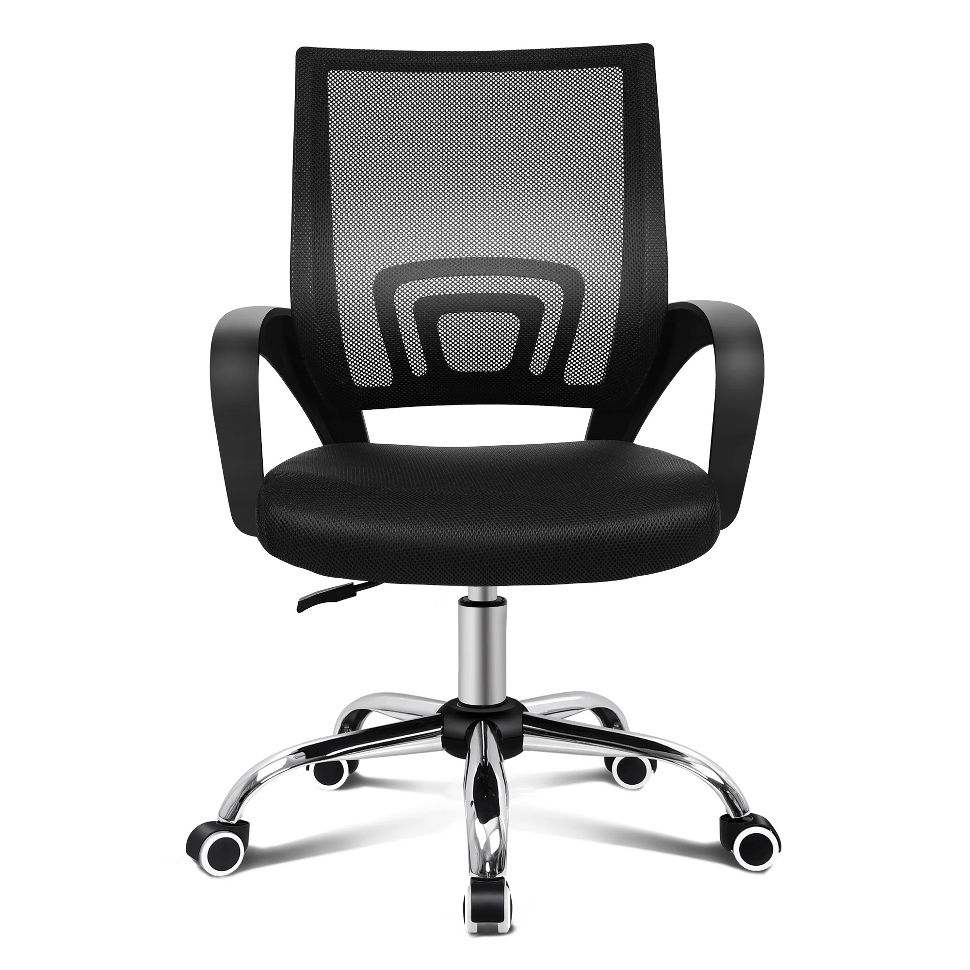 2 Alfordson Office Chair Mesh Executive Seat Gaming Computer Racing Work - Black, 2 of 10