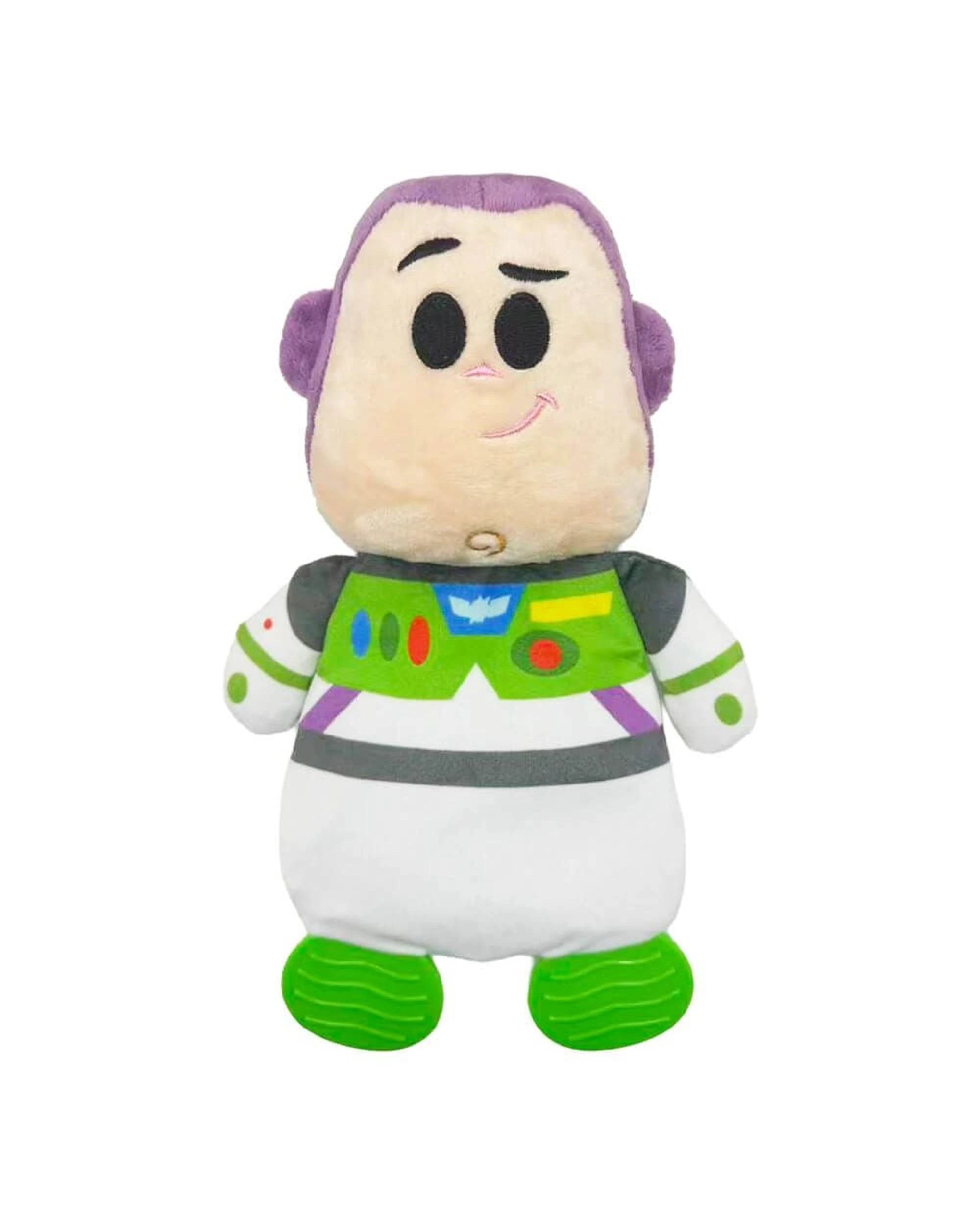 2 Disney Pixar Toy Story Buzz Lightyear Sensory Blankie with Teether Feet, 2 of 2