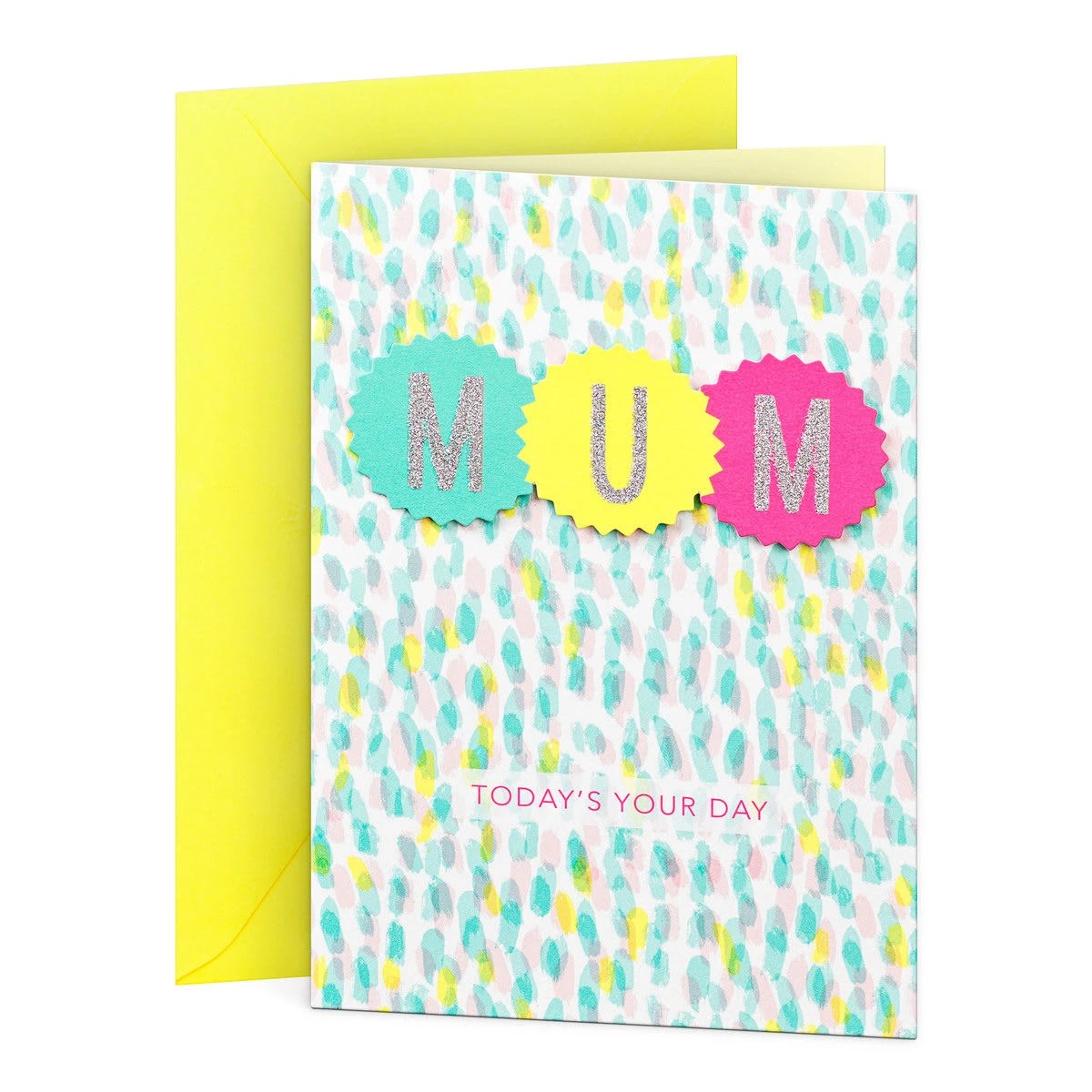 1 Hallmark Birthday Card for Mum - Today's Your Day, 1 of 3