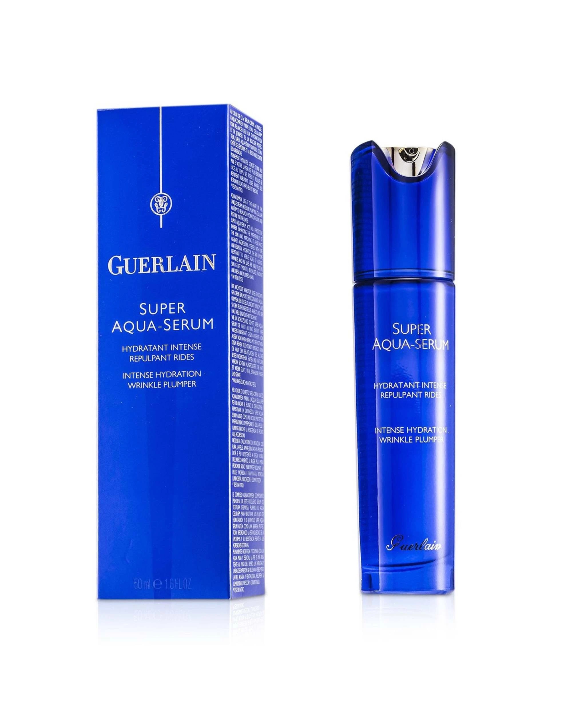 1 Guerlain Super Aqua Serum Intense Hydration Wrinkle Plumper  50ml/1.6oz, 1 of 4
