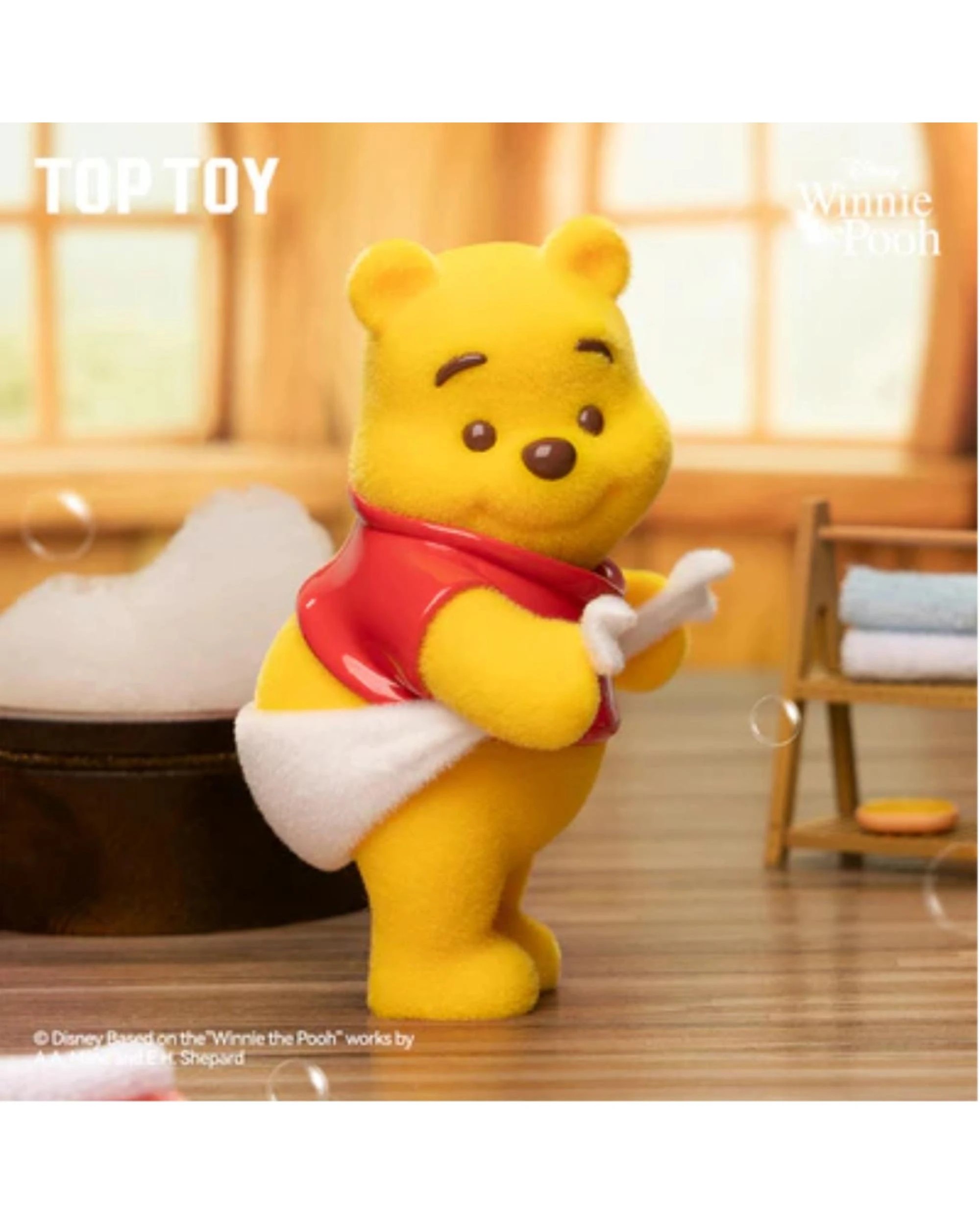 4 Top Toy Disney Winnie the Pooh Happy Time Series Figures Blind Box, 4 of 10