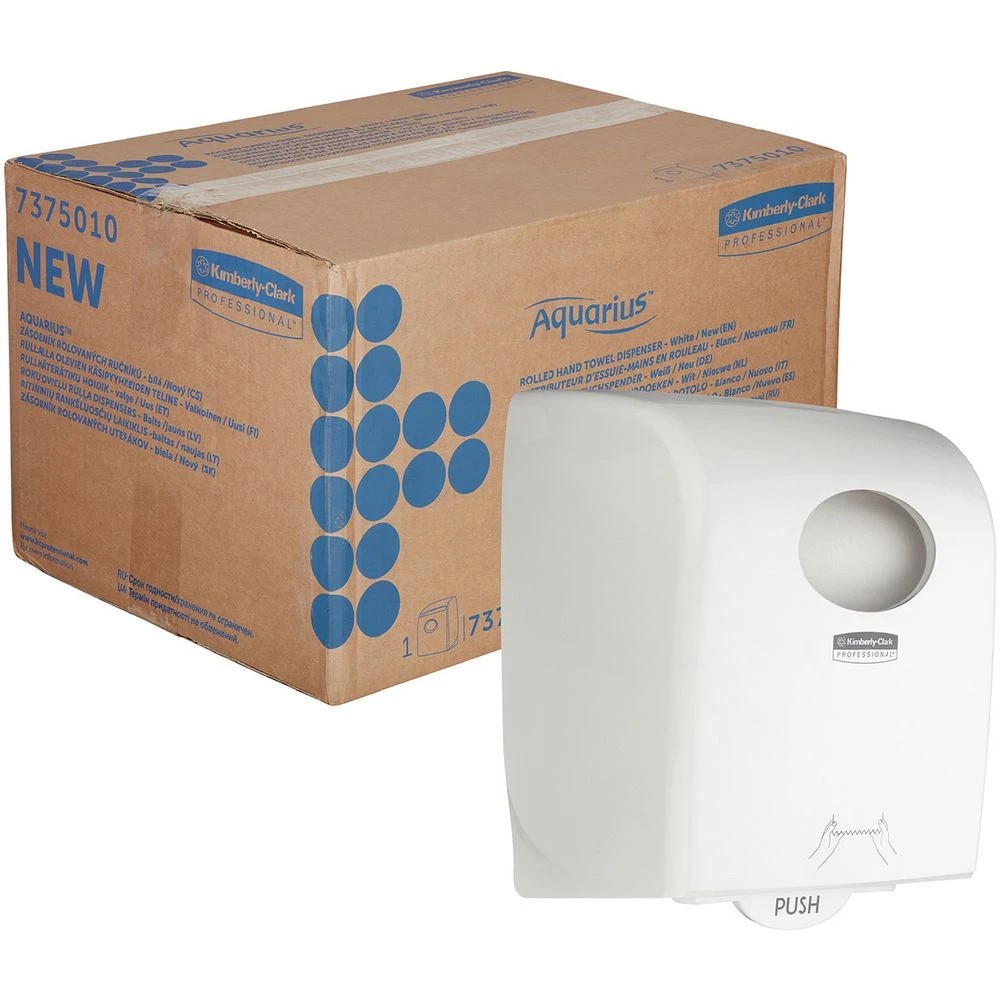 1 Kimberly-Clark Aquarius PBS Roll Paper Towel Dispenser, 1 of 6