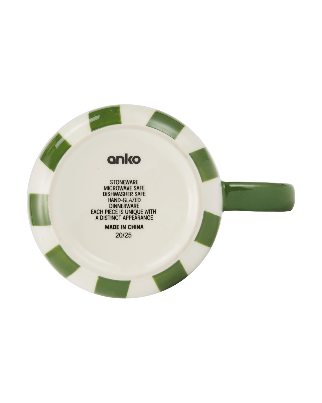 3 Green Stripe Mug, 3 of 3