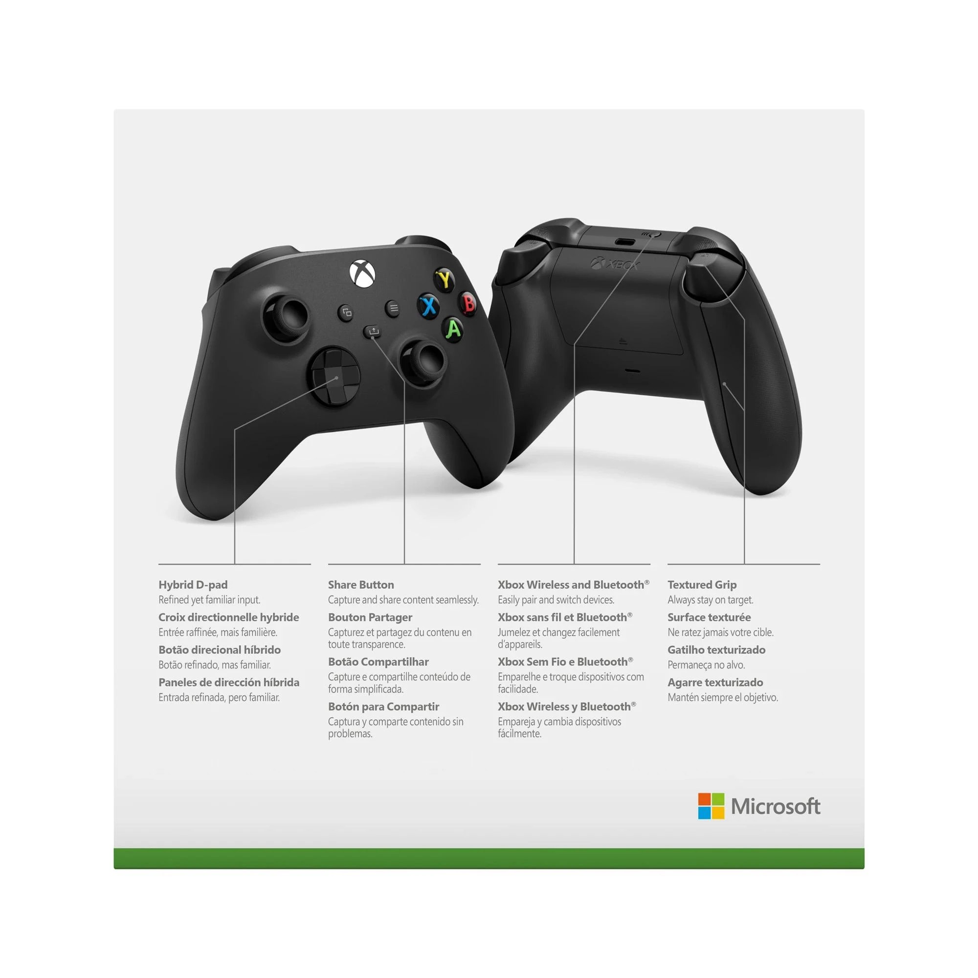 6 Xbox Wireless Controller - Carbon - Black, 6 of 6