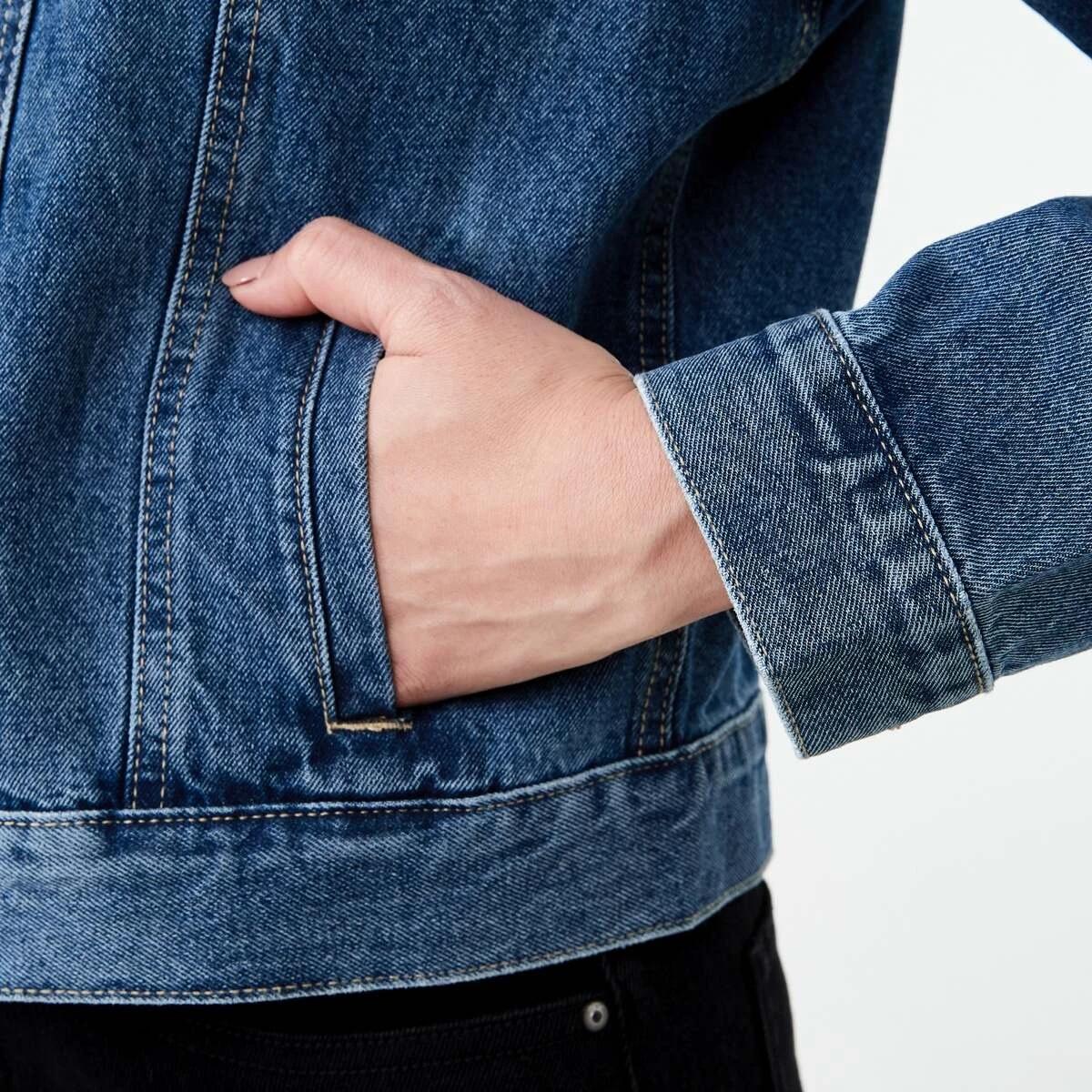 7 Denim Jacket Dark Wash, 7 of 7