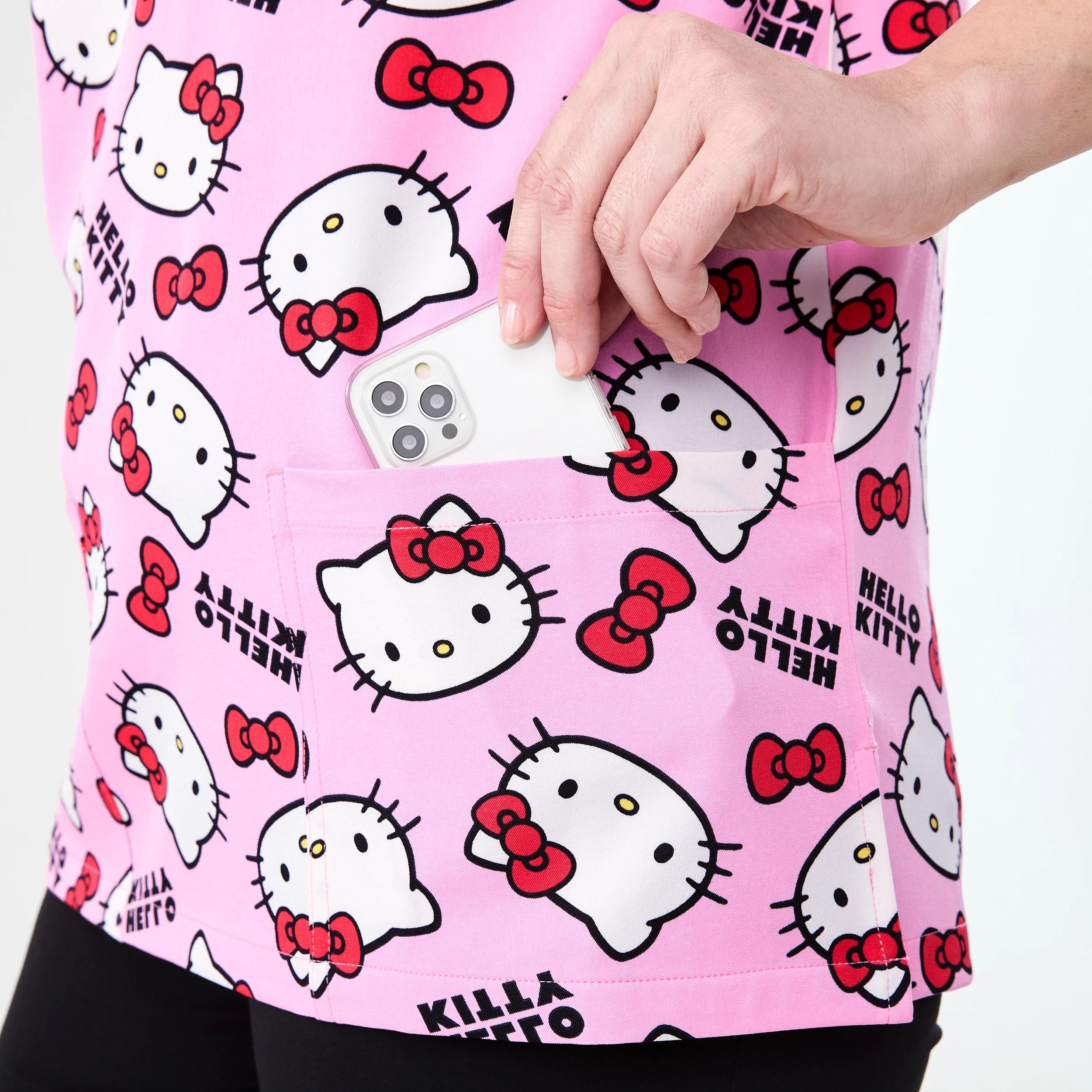 5 Workwear Hello Kitty License Scrub Top HELLO KITTY SCRUB, 5 of 6