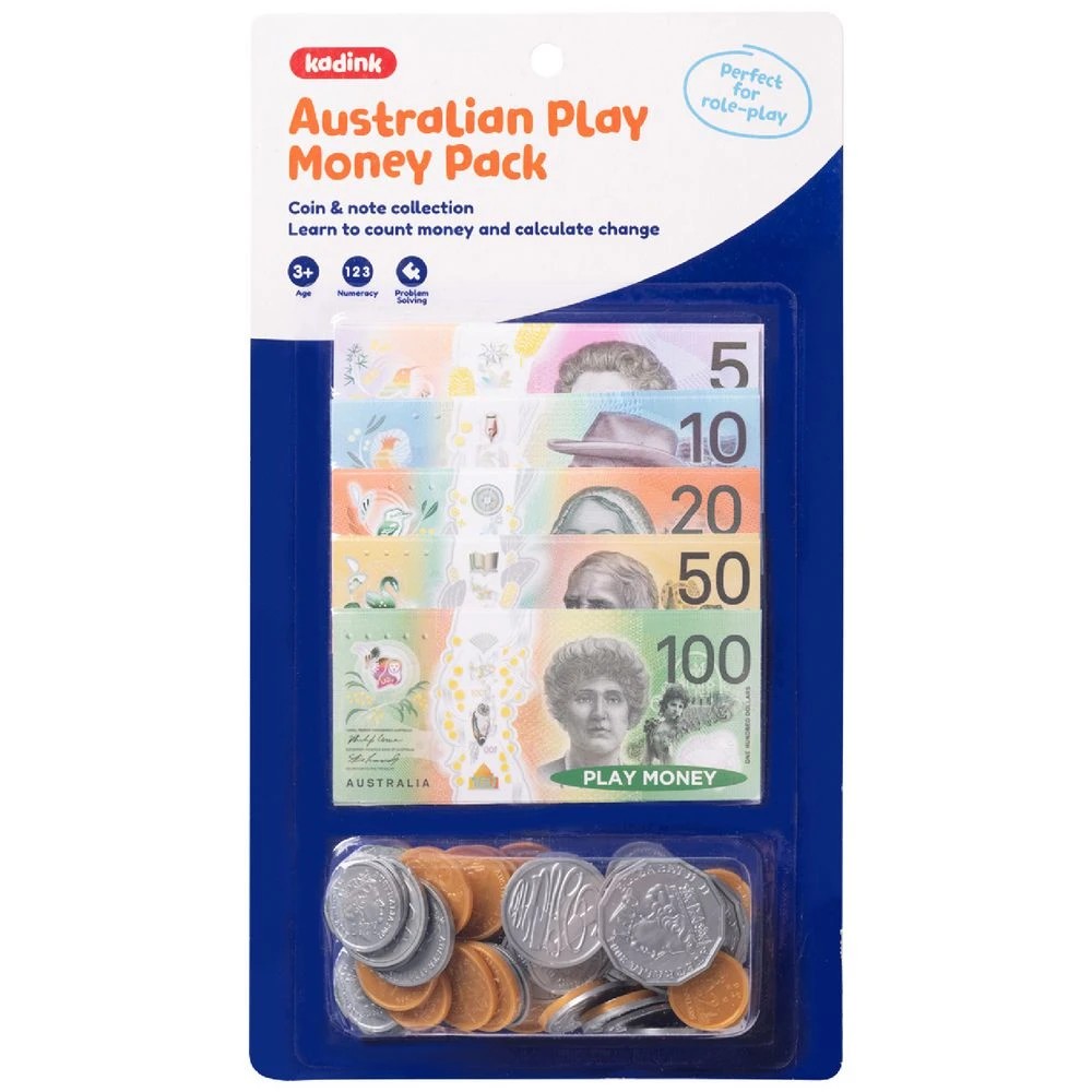 1 Kadink Australian Play Money Pack, 1 of 3