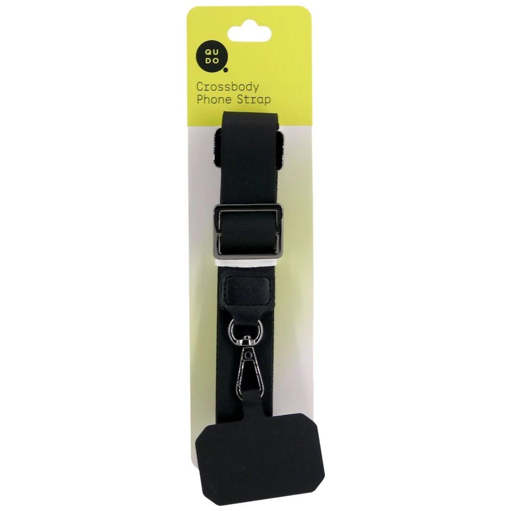 4 Qudo Crossbody Strap Black, 4 of 5