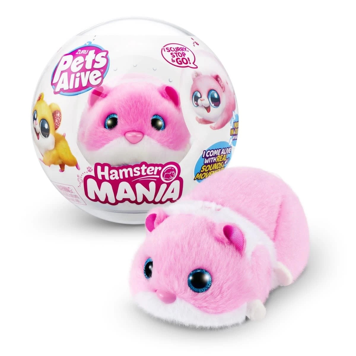 4 Zuru Pets Alive Hamster Mania - Assorted, 4 of 10