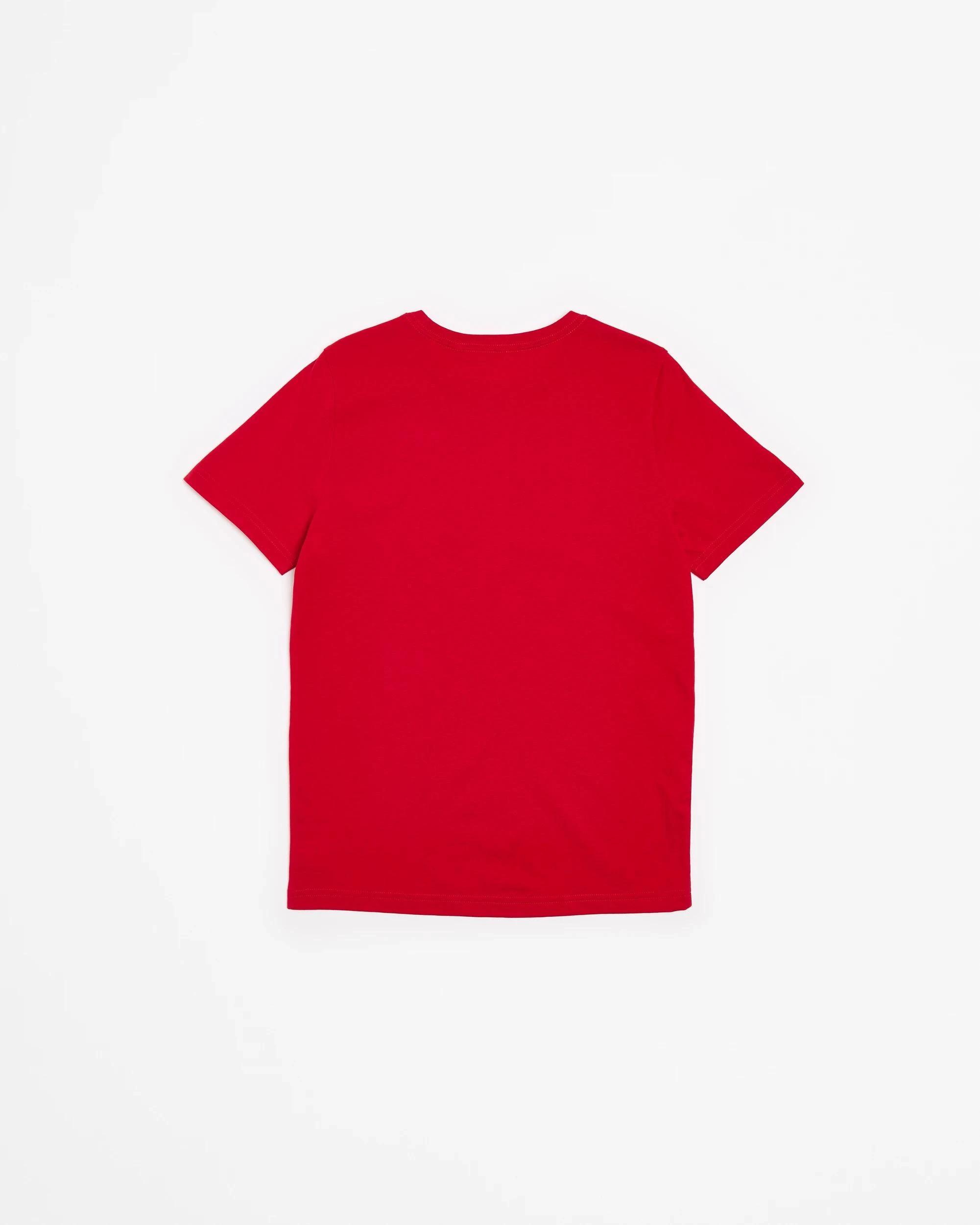 3 Target Kids Australian Cotton 2 Pack School T-Shirt RED, 3 of 3