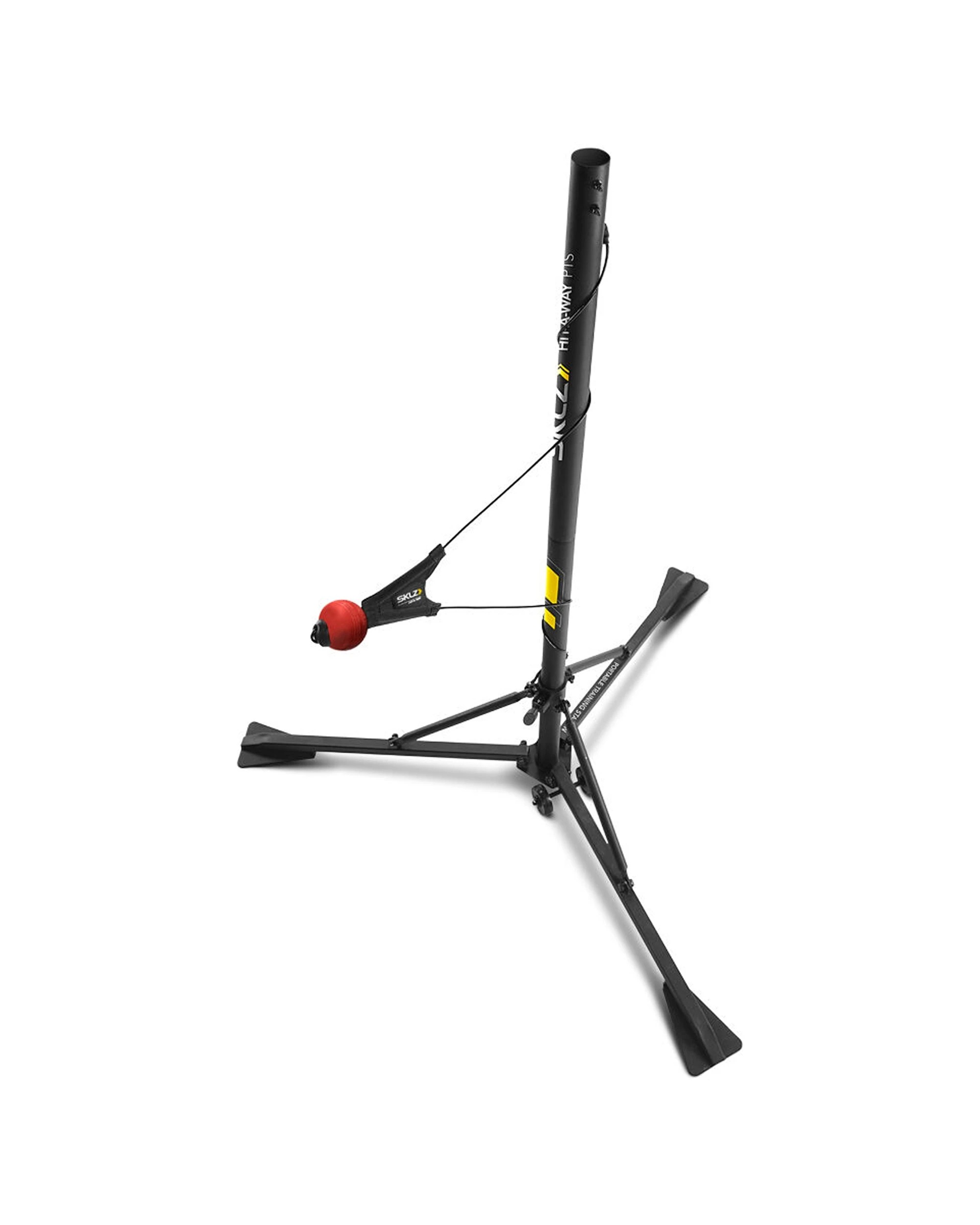 3 Sklz Bat-A-Way PTS Cricket Swing Training Aid Practice Drill Portable Heavy - Black, 3 of 8