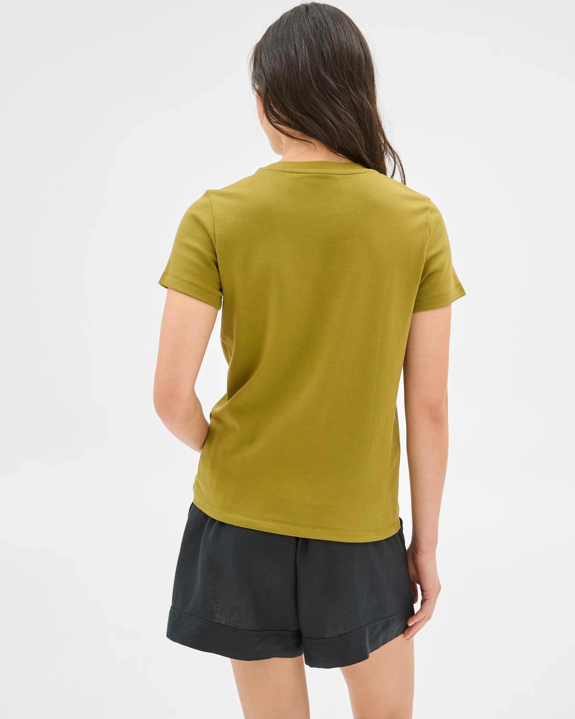 4 Target Australian Cotton Interlock Neat T-Shirt PARROT GREEN, 4 of 8