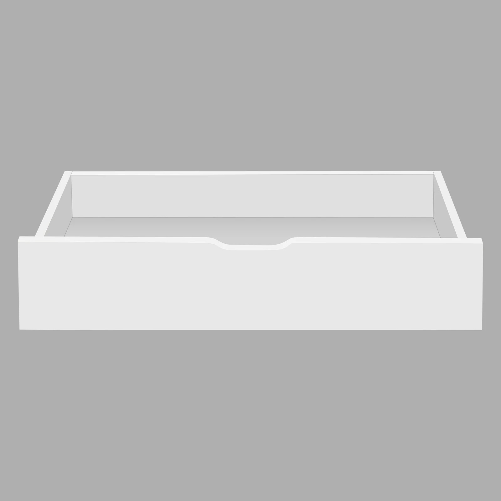 2 Alfordson 2x Storage Drawers Trundle for Wooden Bed Frame Base Timber - White, 2 of 7