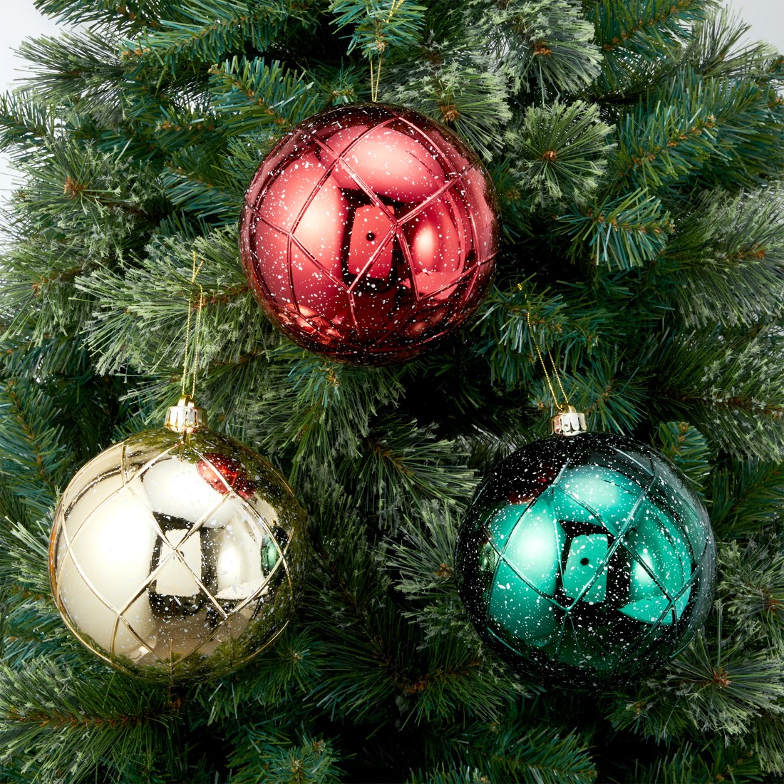 5 Large Traditional Bauble - Assorted, 5 of 6